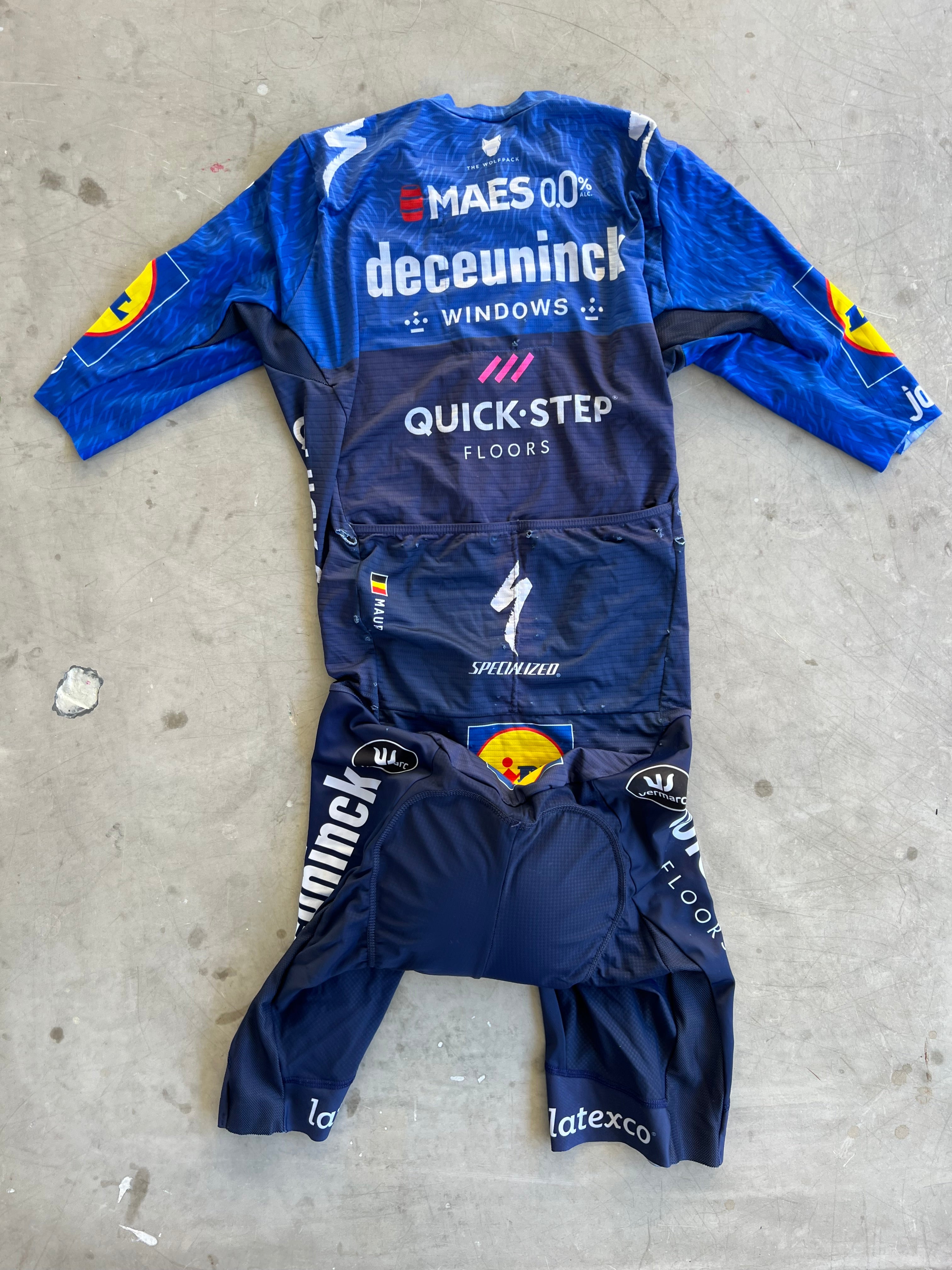 Quickstep Alpha Vinyl 2022 | Castelli Aero Road Suit (clearance) | Size S | Rider-Issued Pro Team Kit