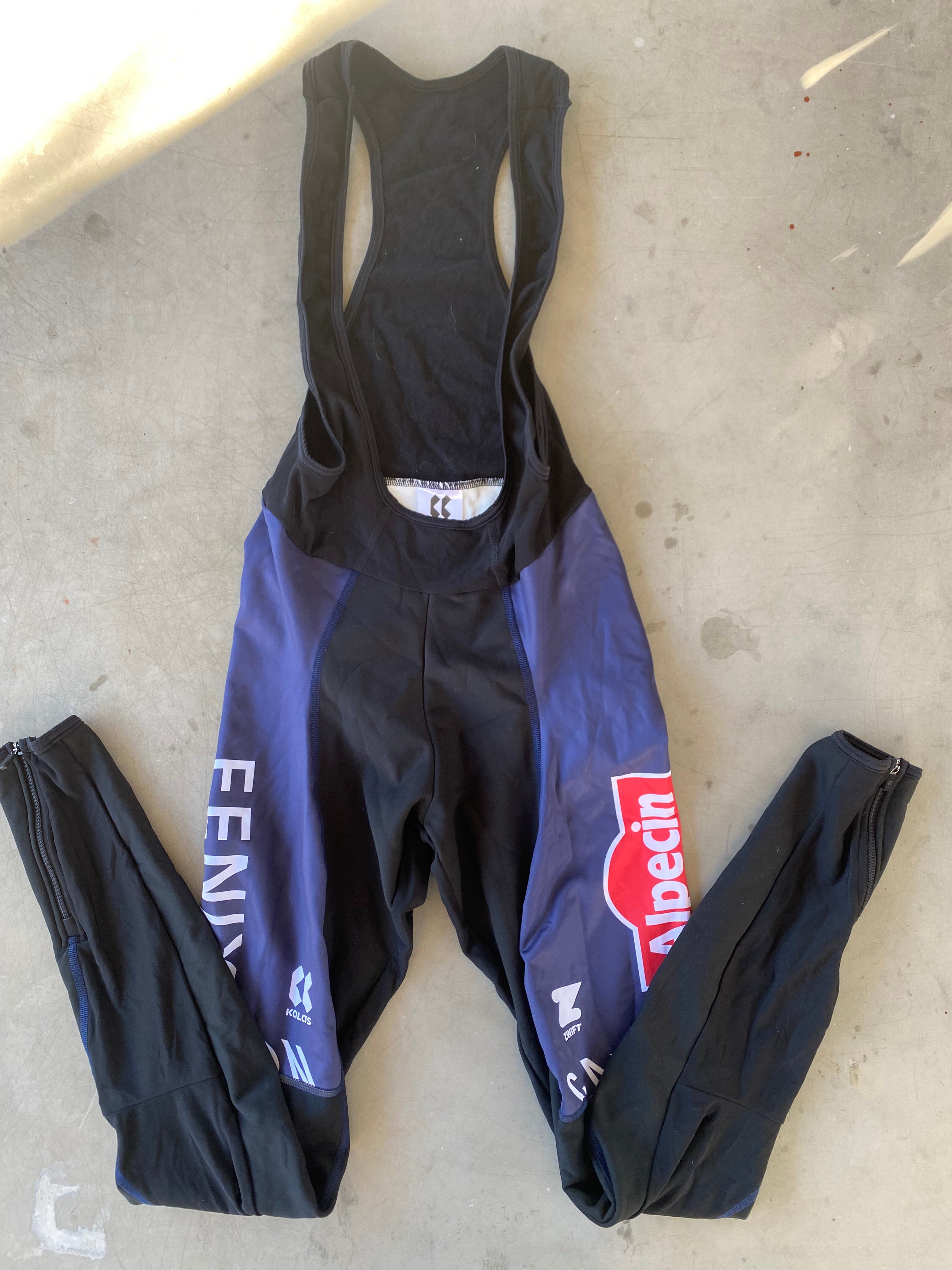 Alpecin Fenix Men | Kalas Winter Bundle - Thermal Jersey, Gilet, Bibs, Leg Warmers, etc. | M/L | Rider-Issued Pro Team Kit