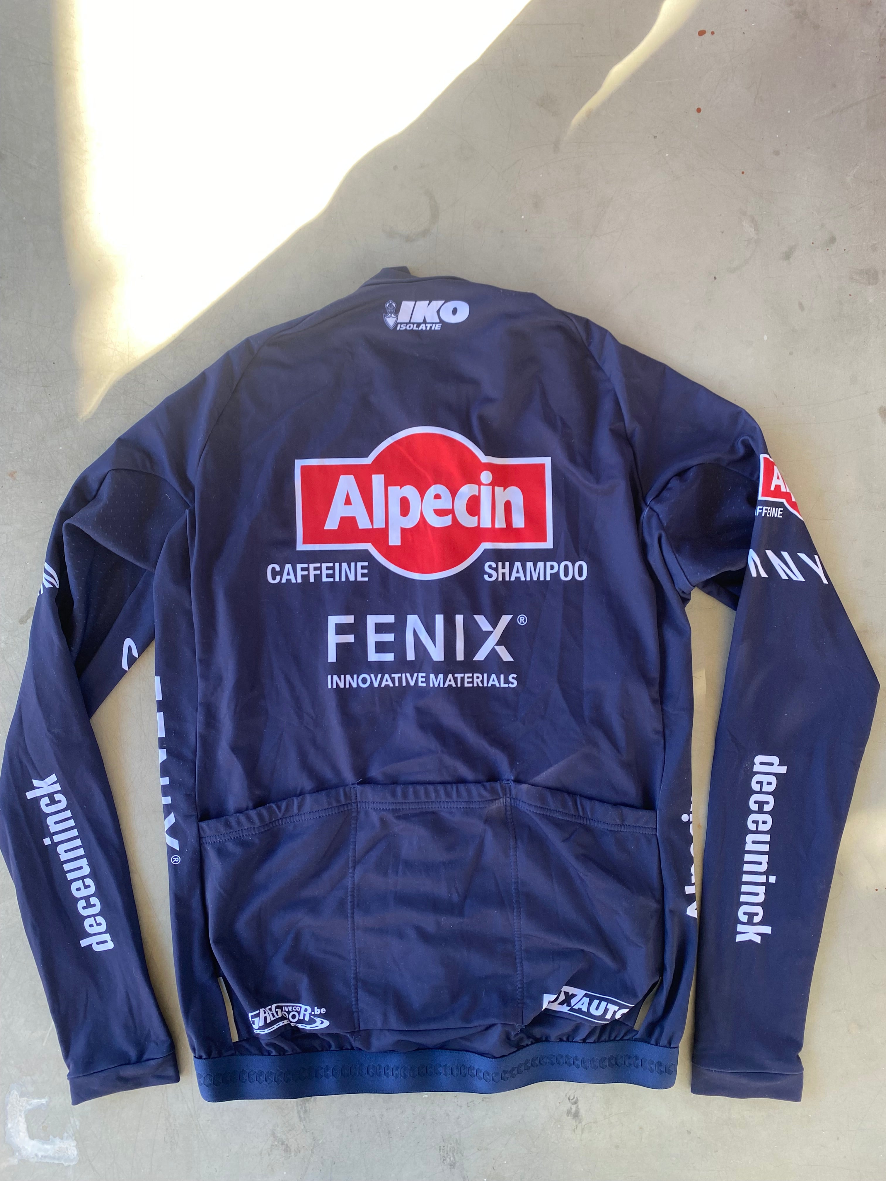 Alpecin Fenix Men | Kalas Winter Bundle - Thermal Jersey, Gilet, Bibs, Leg Warmers, etc. | M/L | Rider-Issued Pro Team Kit