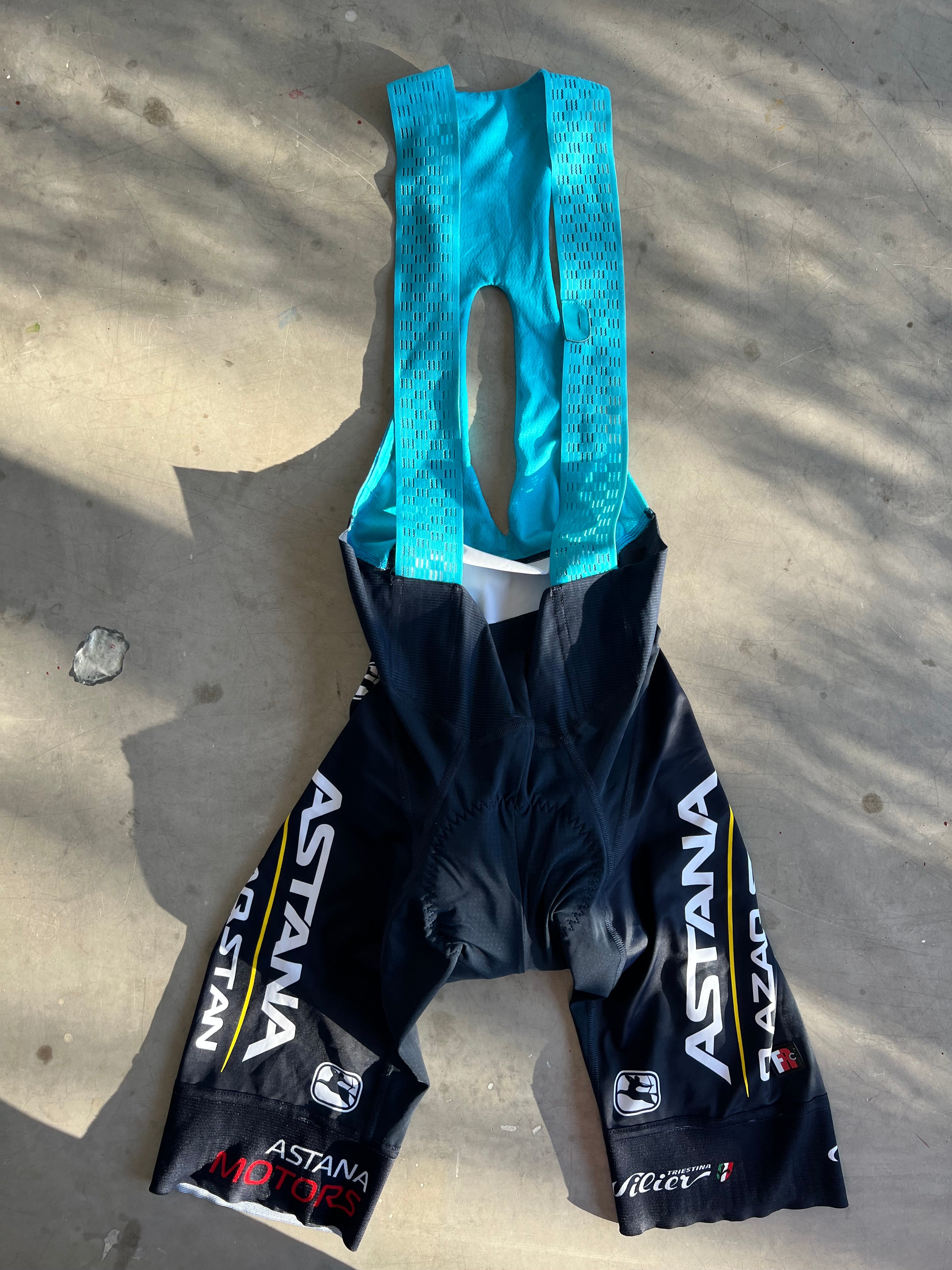 Astana | Giordana Bundle - Jersey, Bibs, Gilet | S | Rider-Issued Pro Team Kit