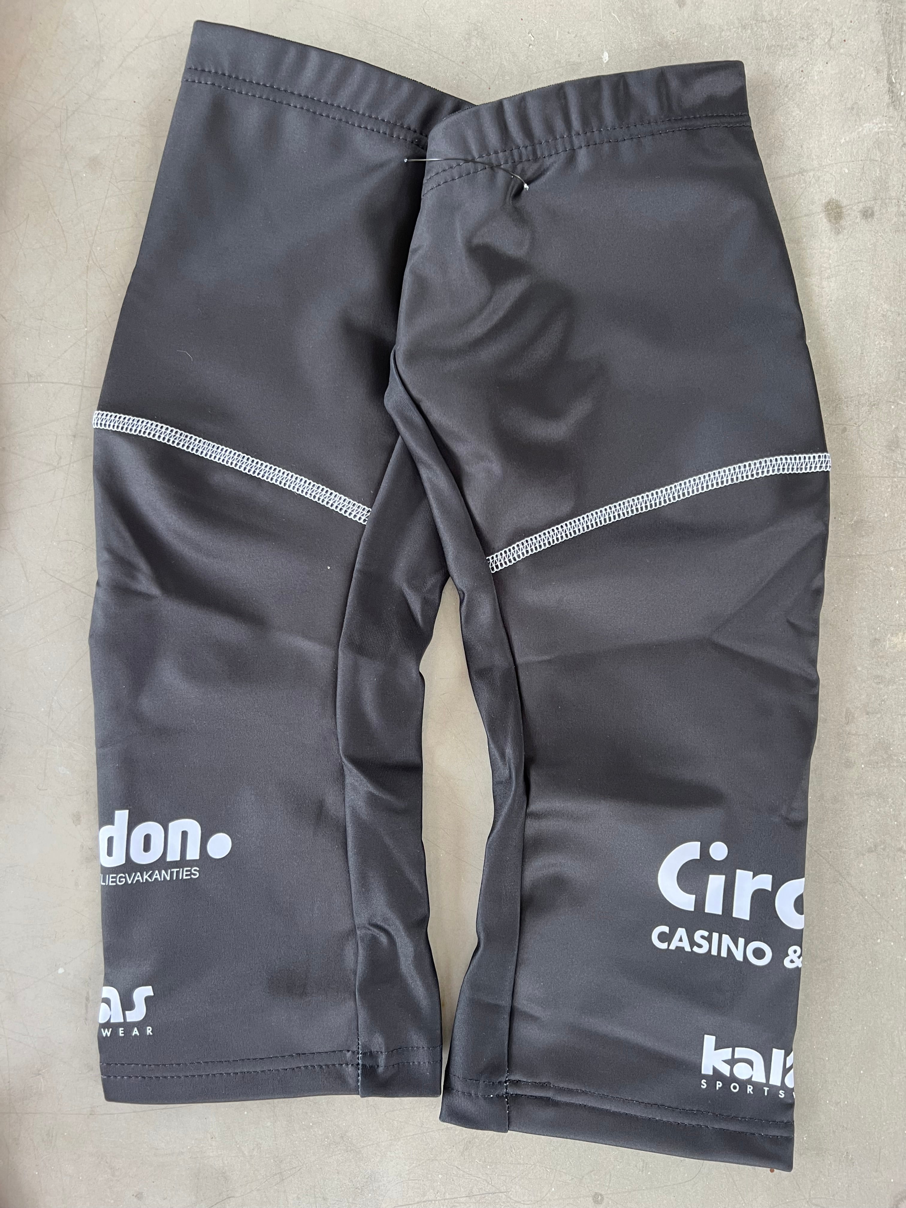 Corendon Circus | Kalas Bundle - Summer Jersey, Bibs, Knee Warmers | White | L | Rider-Issued Pro Team Kit