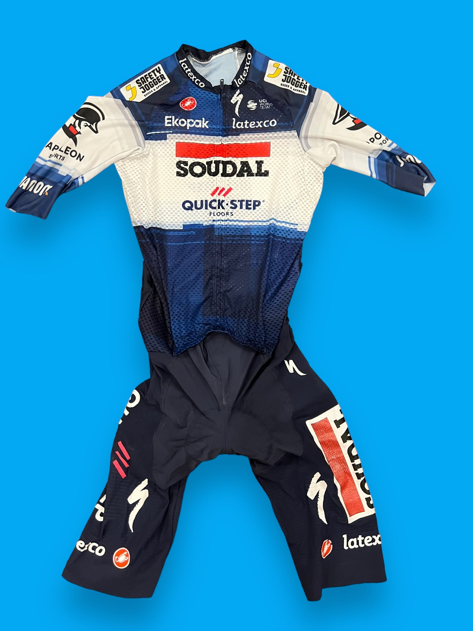Summer Aero Road Suit Super Leggera | Castelli | Quick-Step Alpha-Vinyl / Soudal | Pro Cycling Kit