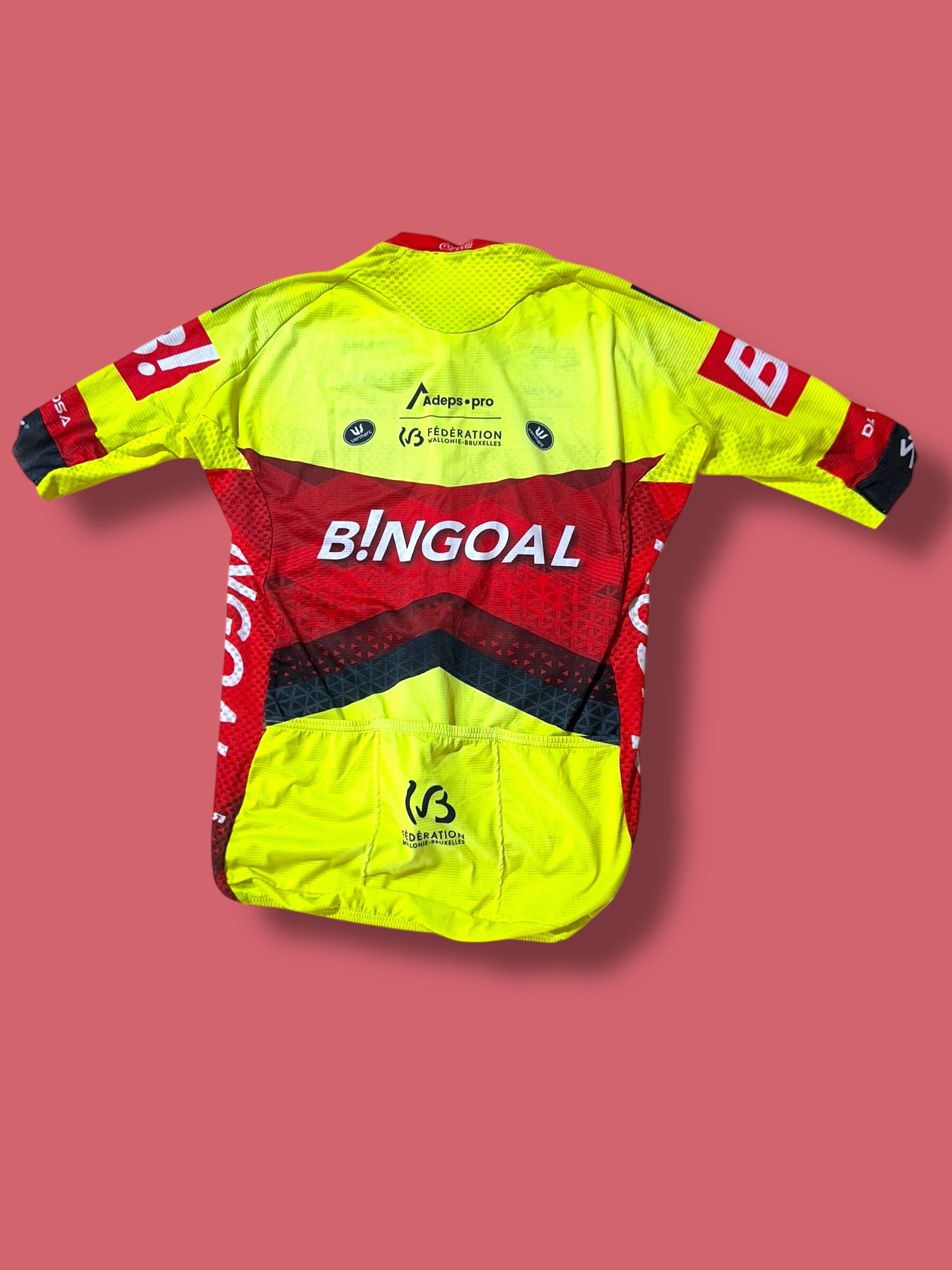 Aero Jersey, Bib Shorts Bundle| Bingoal Vermarc| Pro Cycling Kit
