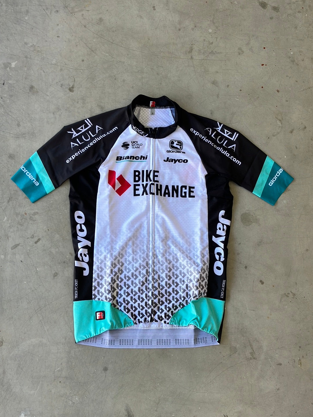 Short Sleeve FR-C Jersey With Pockets | Giordana | Bianchi Bike Exchange | Pro Cycling Kit