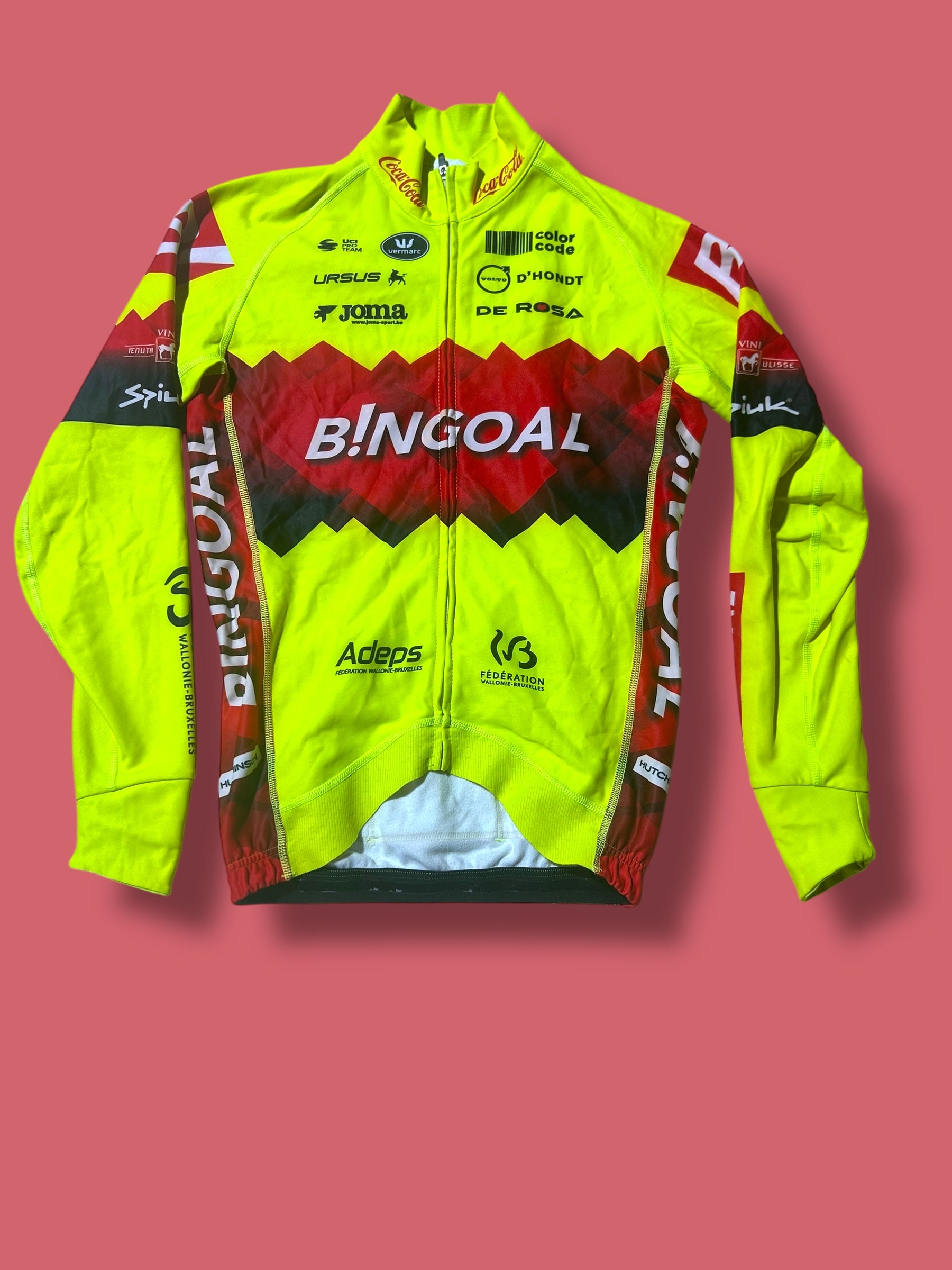 Thermal Jersey and Bib Shorts Bundle | Bingoal Vermarc| Pro Cycling Kit