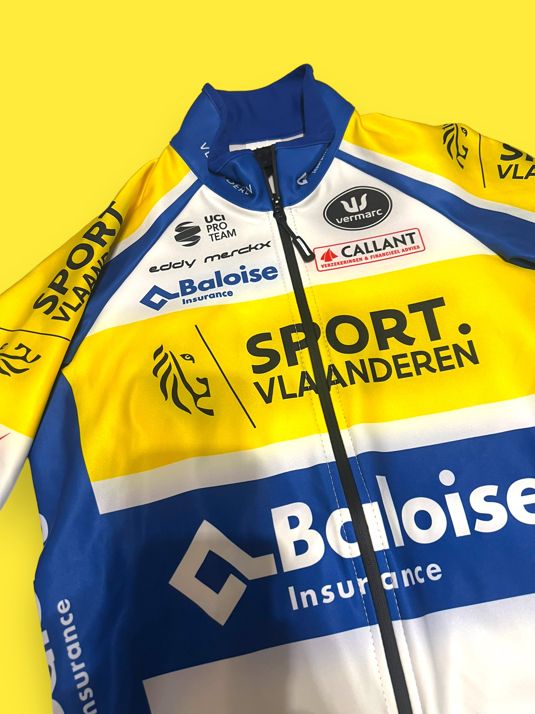 Short Sleeve Gabba Jersey Water-Resistant | Vermarc | Sport Vlaanderen / Baloise | Pro Cycling Kit