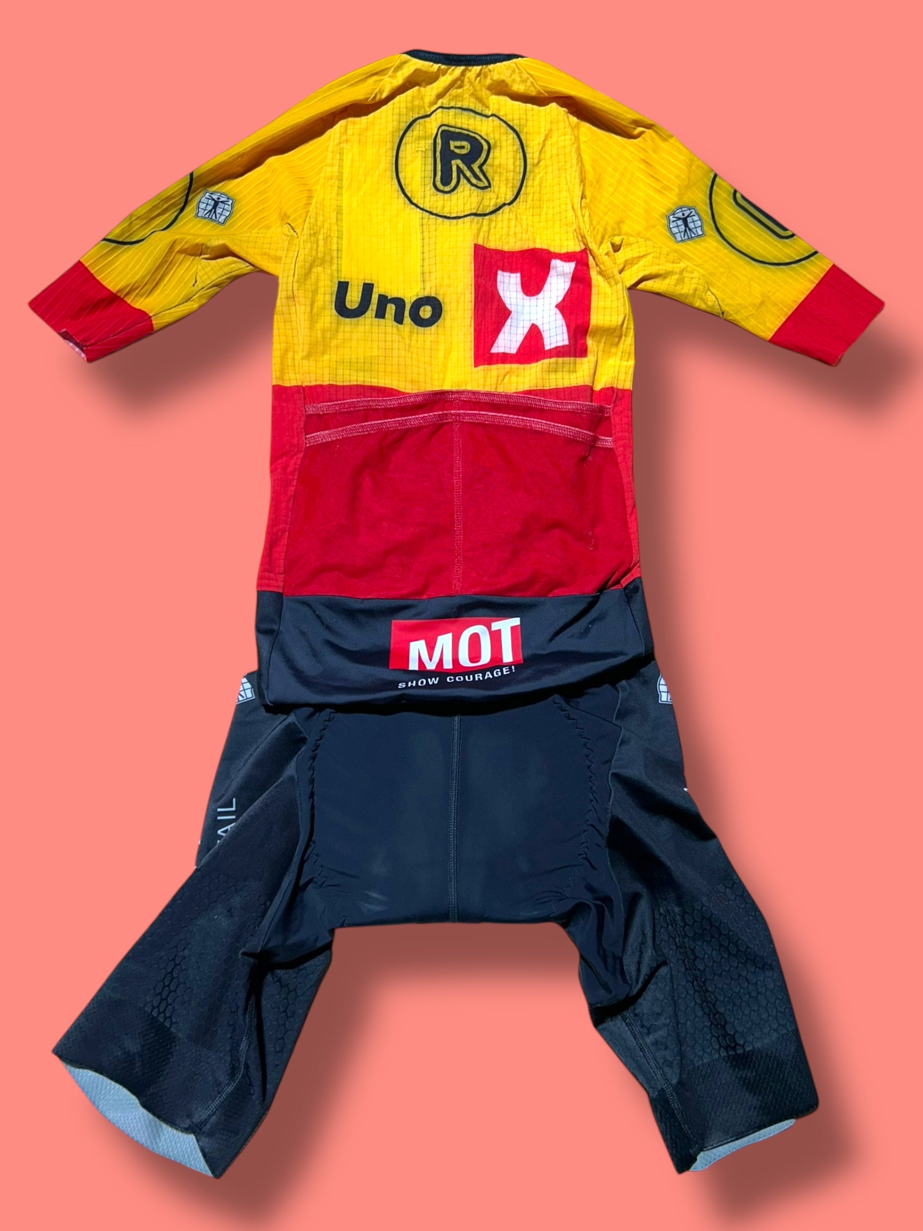 Epic Stratos Aerosuit Road Suit Racing|Uno-X Bioracer| Pro Cycling Kit