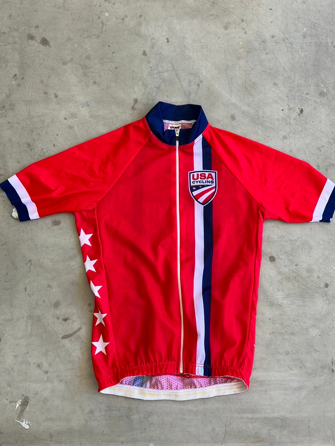 Short Sleeve Jersey | Kings Sports | USA Men National Team | Pro-Issued Cycling Kit
