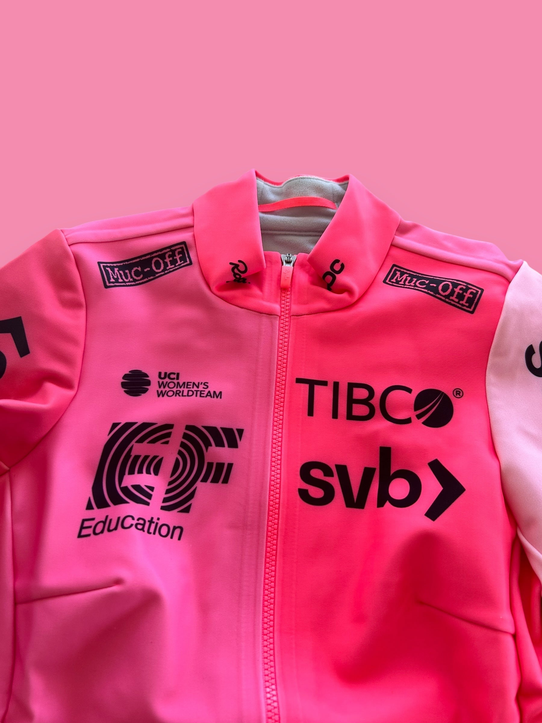 Winter Jacket Thermal Wind Proof Womens | Rapha Pro Team | EF Education First | Pro Cycling Kit