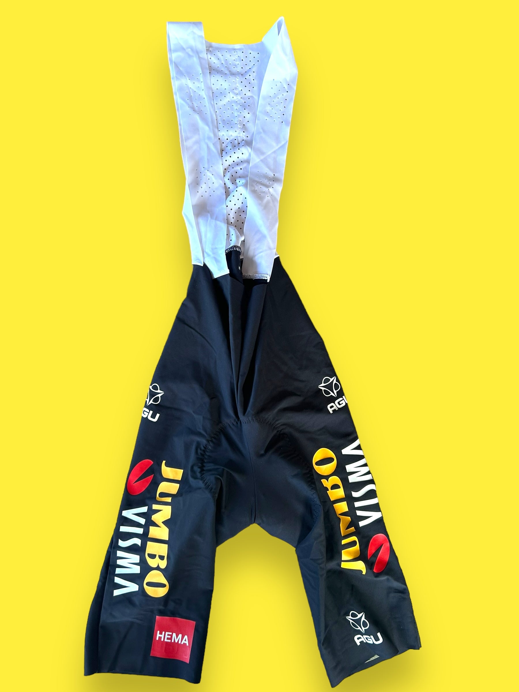 Race-Issued Bib Shorts| Agu | Jumbo Visma | Pro Cycling Kit