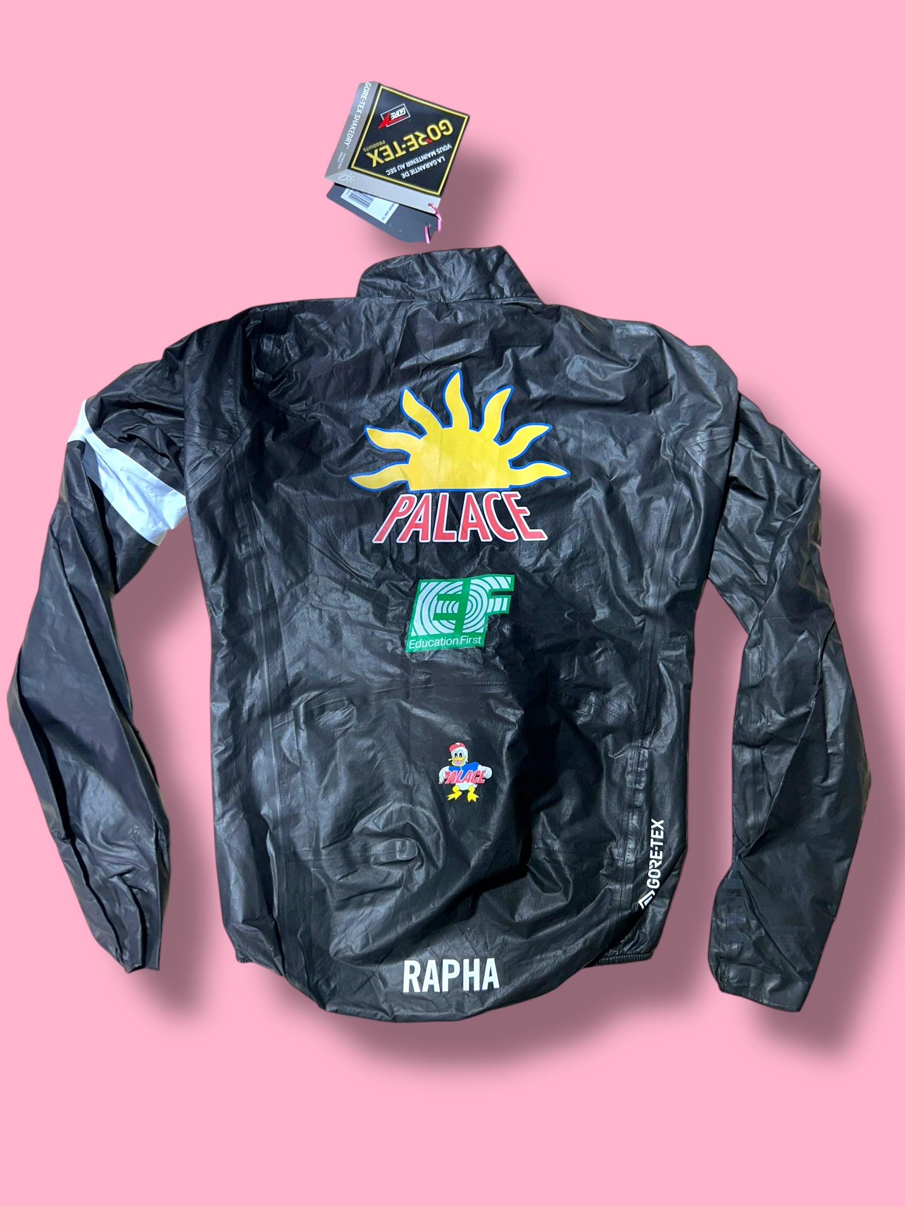 Rapha X Palace Giro 2020 Gore Tex Rain Jacket | Rapha | EF Education First Mens | Pro Team Cycling Kit
