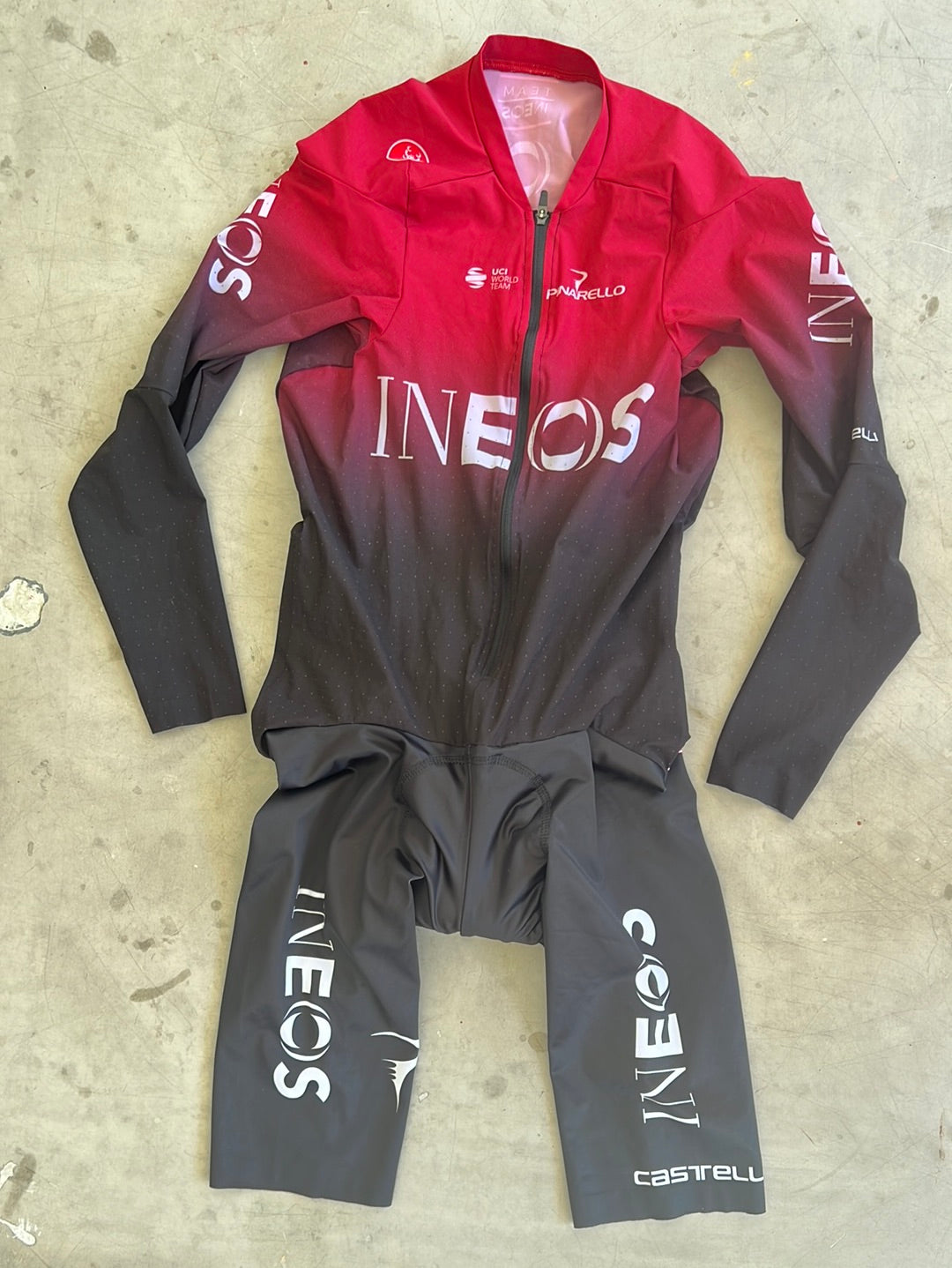 TT Time Trial Suit - Chris Froome Skinsuit | Castelli | Ineos | Pro Cycling Kit