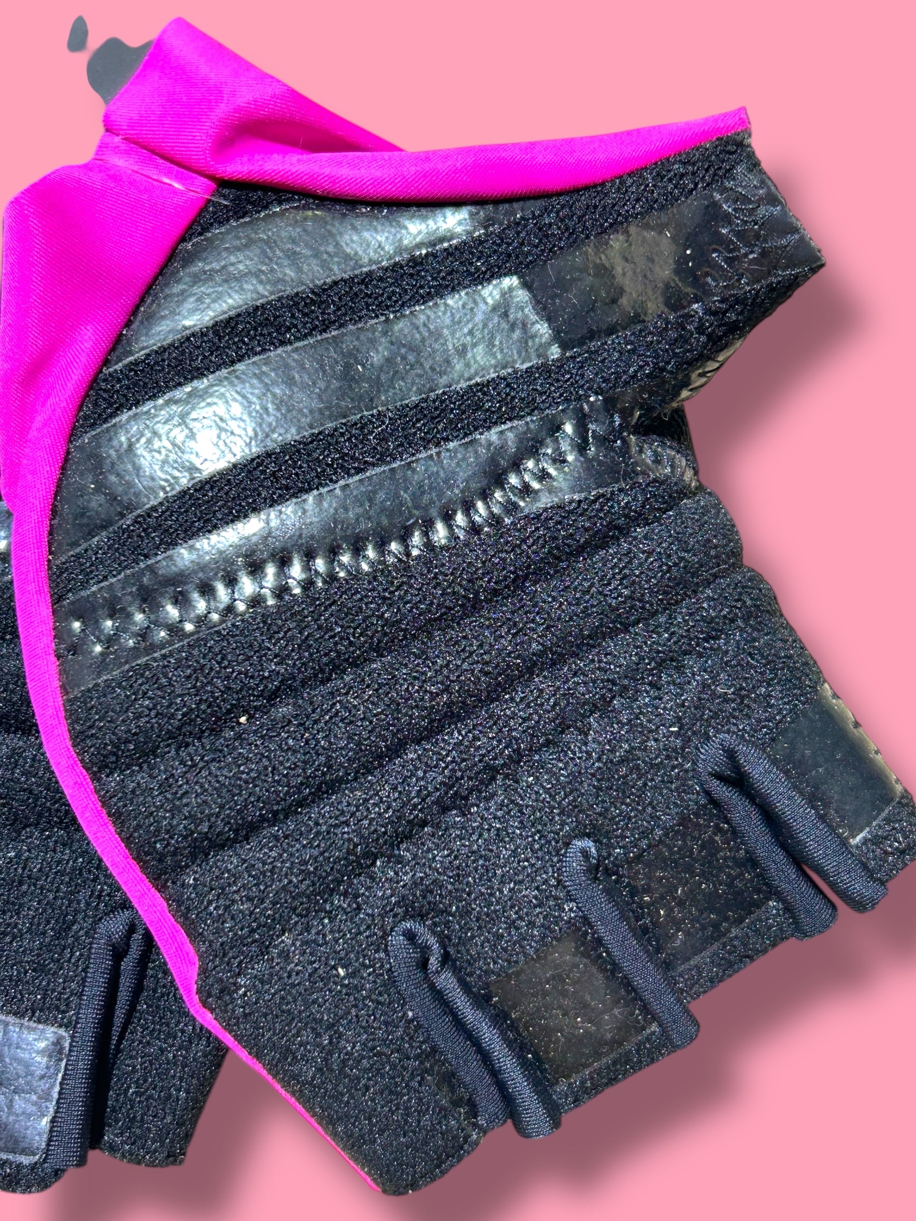 Gloves Mitts Padded Rider Issued |Hagens Bermans Ale| Pro Cycling Kit