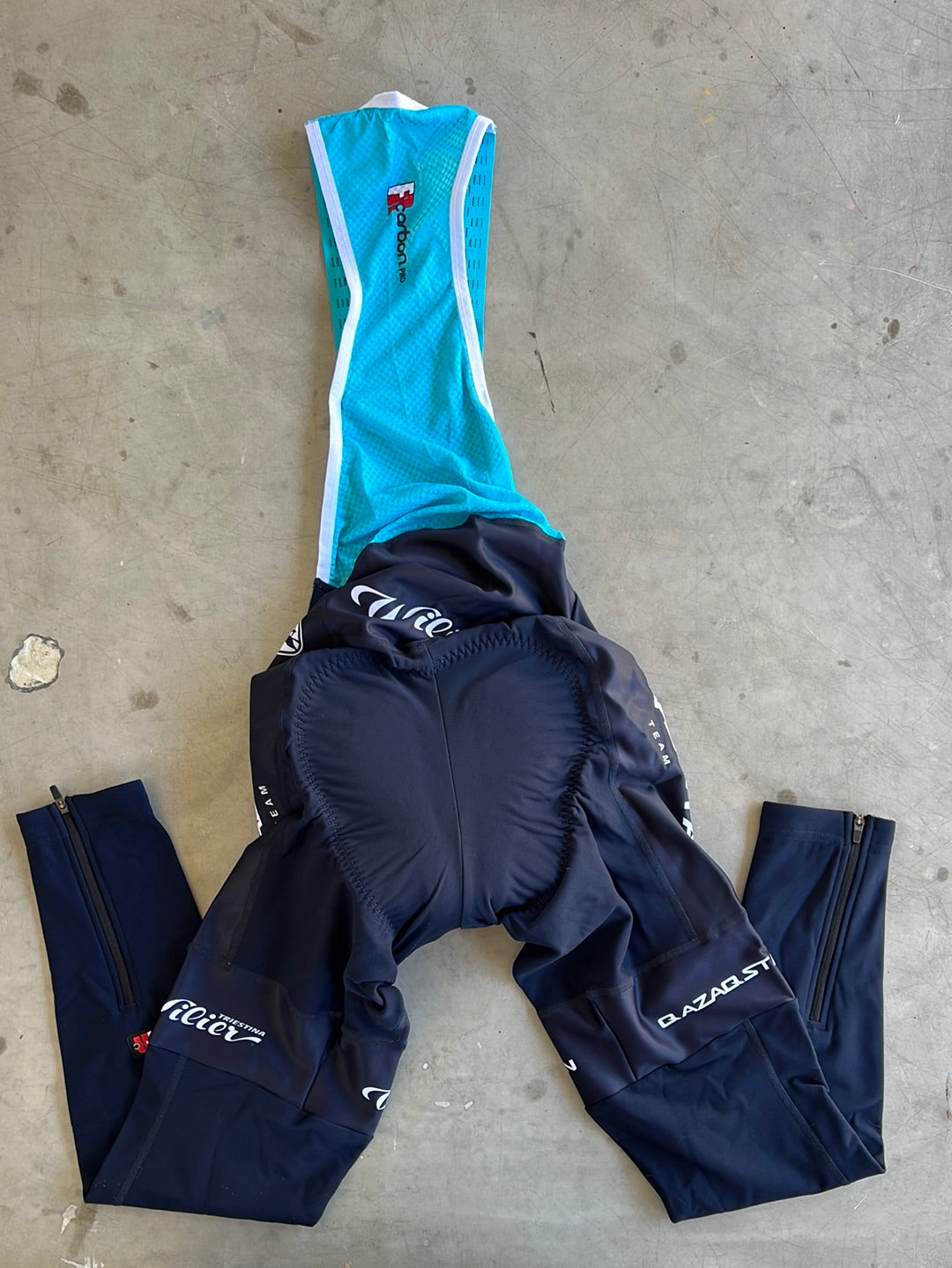 Winter Bib Tights Padded Thermal | Giordana | Astana | Pro Cycling Kit