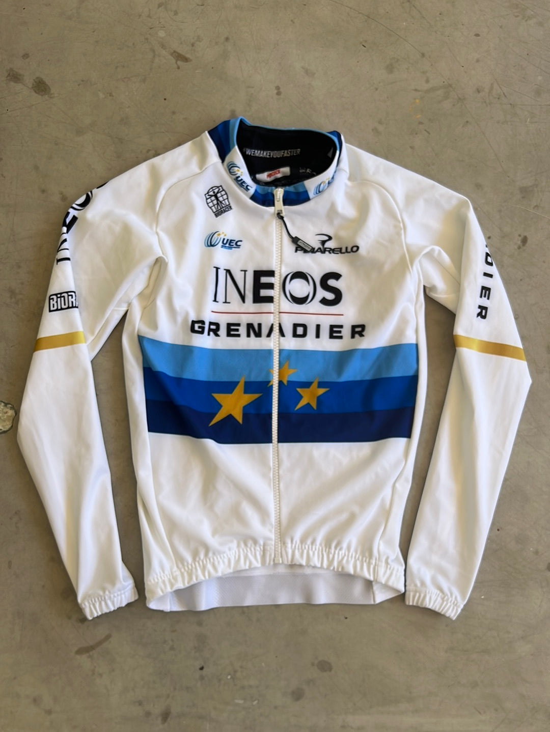 Tom Pidcock European Champion Cyclocross Jersey | Bioracer | Ineos | Pro Cycling Kit