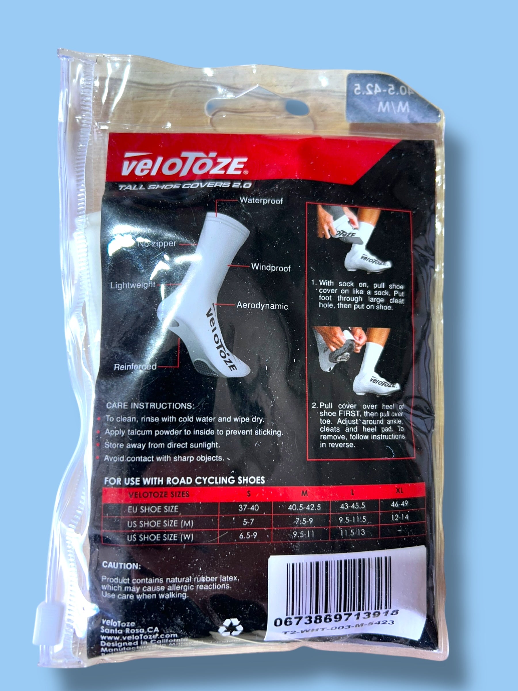 Waterproof Shoe Covers Winter Booties Road Racing | Decathlon AG2R La Mondiale | Velotoze | Pro Cycling Kit