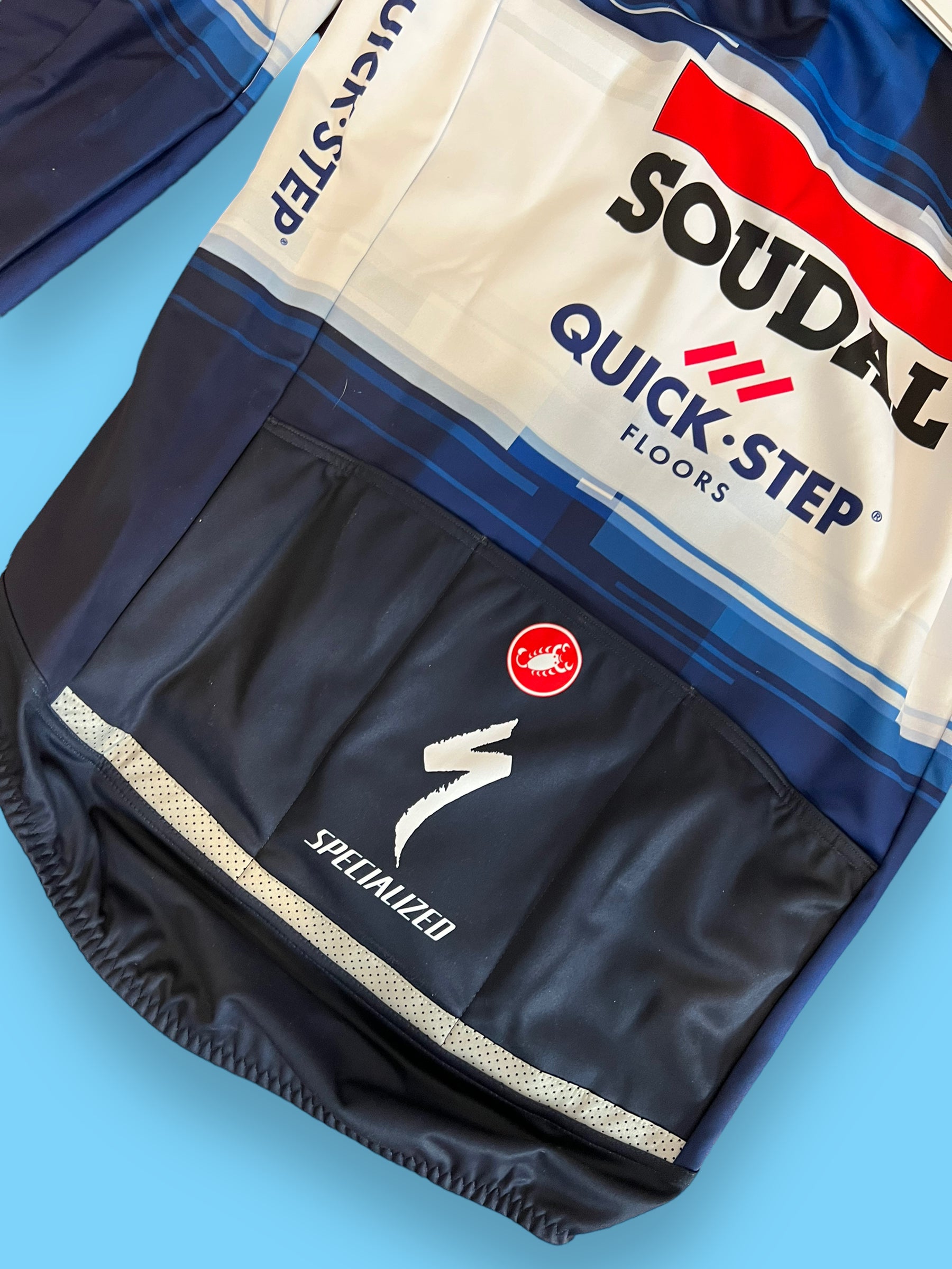 Deep Winter Jacket Thermal Gore-Tex | Castelli | Quick-Step Alpha Vinyl | Pro Cycling Kit