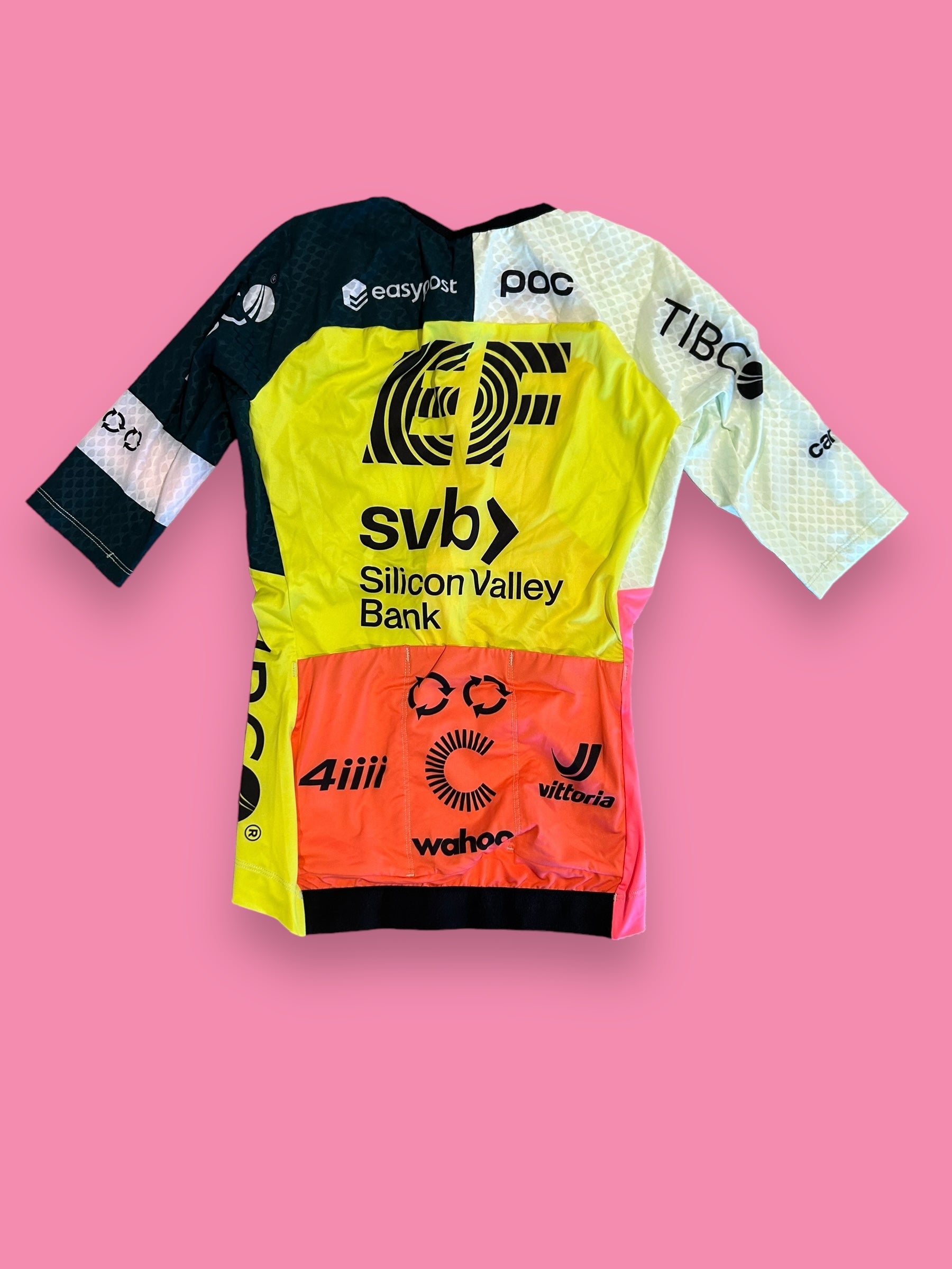 Short Sleeve Aero Jersey Giro D'Italia Switchout Womens | Rapha Pro Team | EF Education First | Pro Cycling Kit