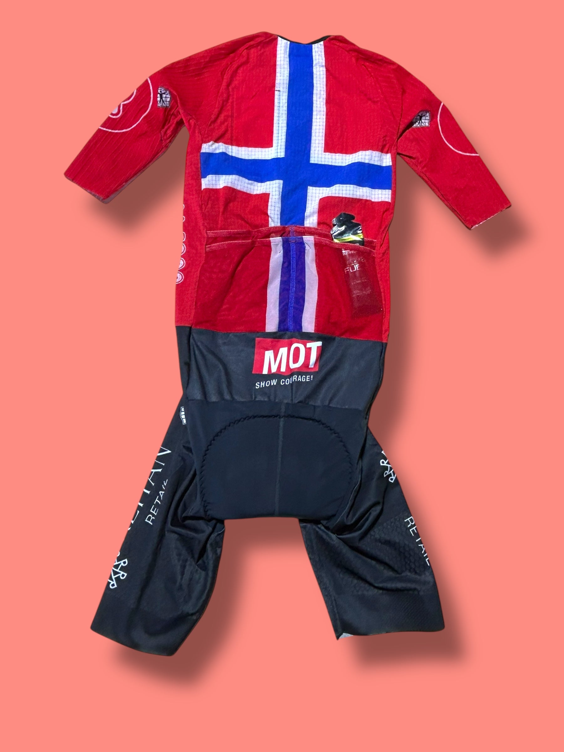 Epic Stratos Aerosuit Road Suit Norway Racing|Uno-X Bioracer| Pro Cycling Kit