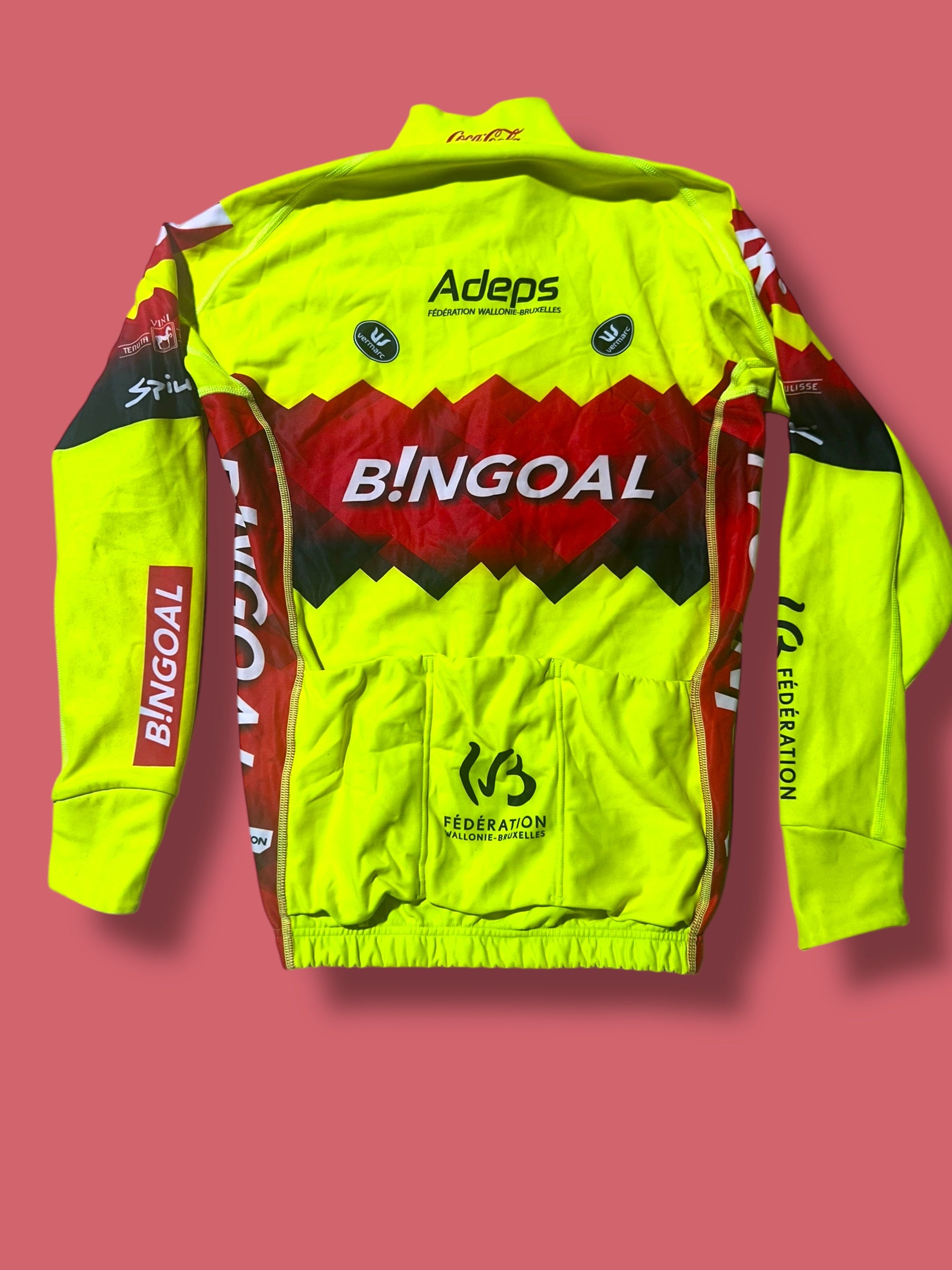 Thermal Jersey and Bib Shorts Bundle | Bingoal Vermarc| Pro Cycling Kit