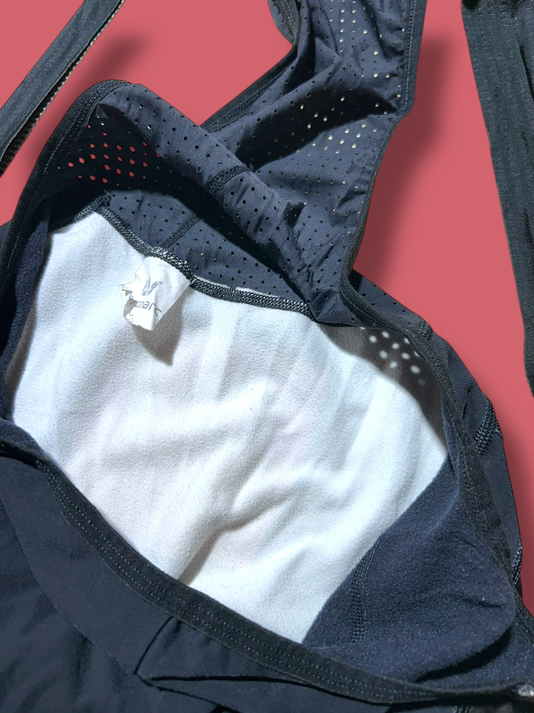 Thermal Winter Bib Shorts Team Rider Issued| Bingoal Vermarc| Pro Cycling Kit
