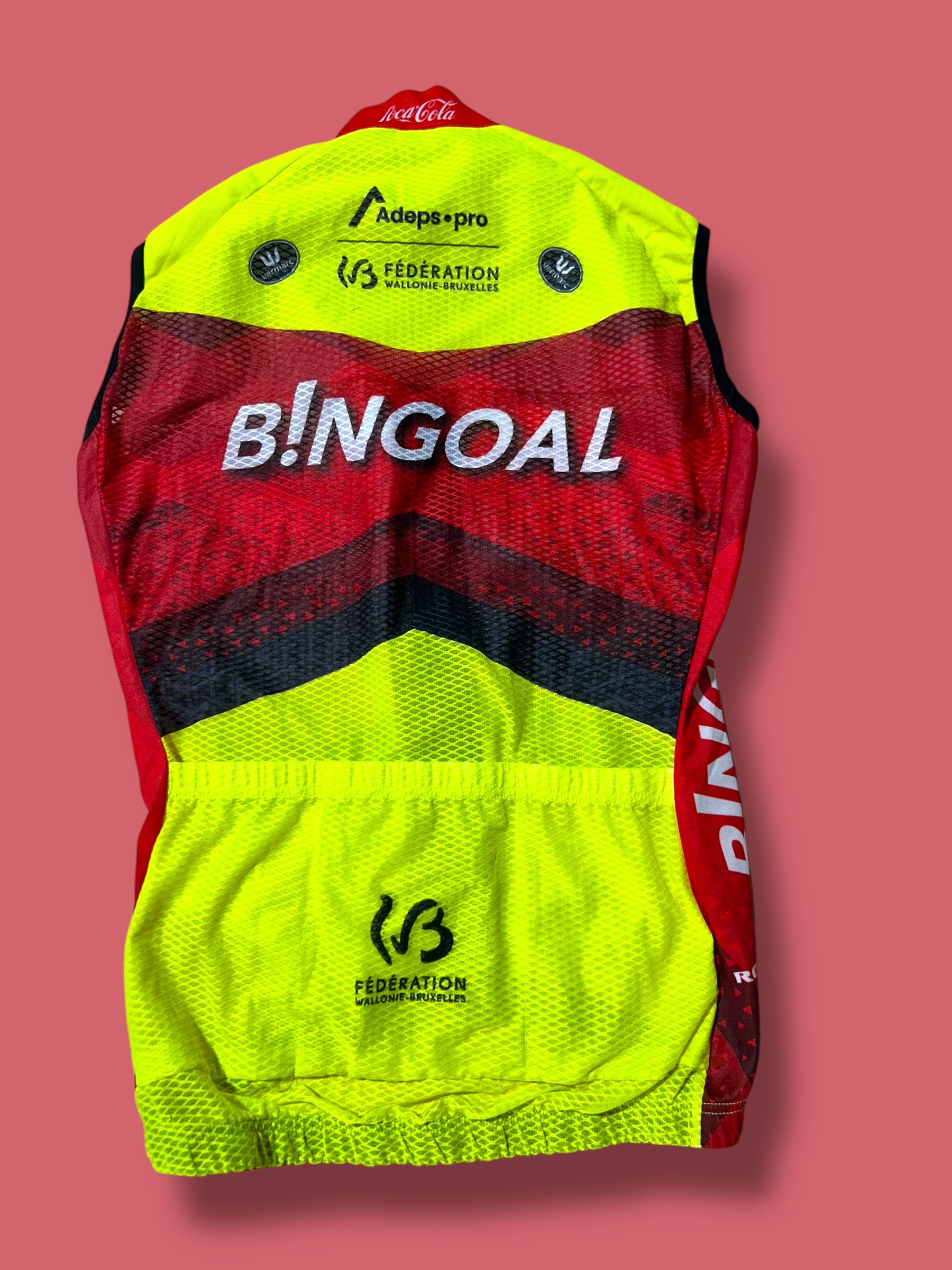 Aero Jersey, Bib Shorts, Vest Bundle| Bingoal Vermarc| Pro Cycling Kit