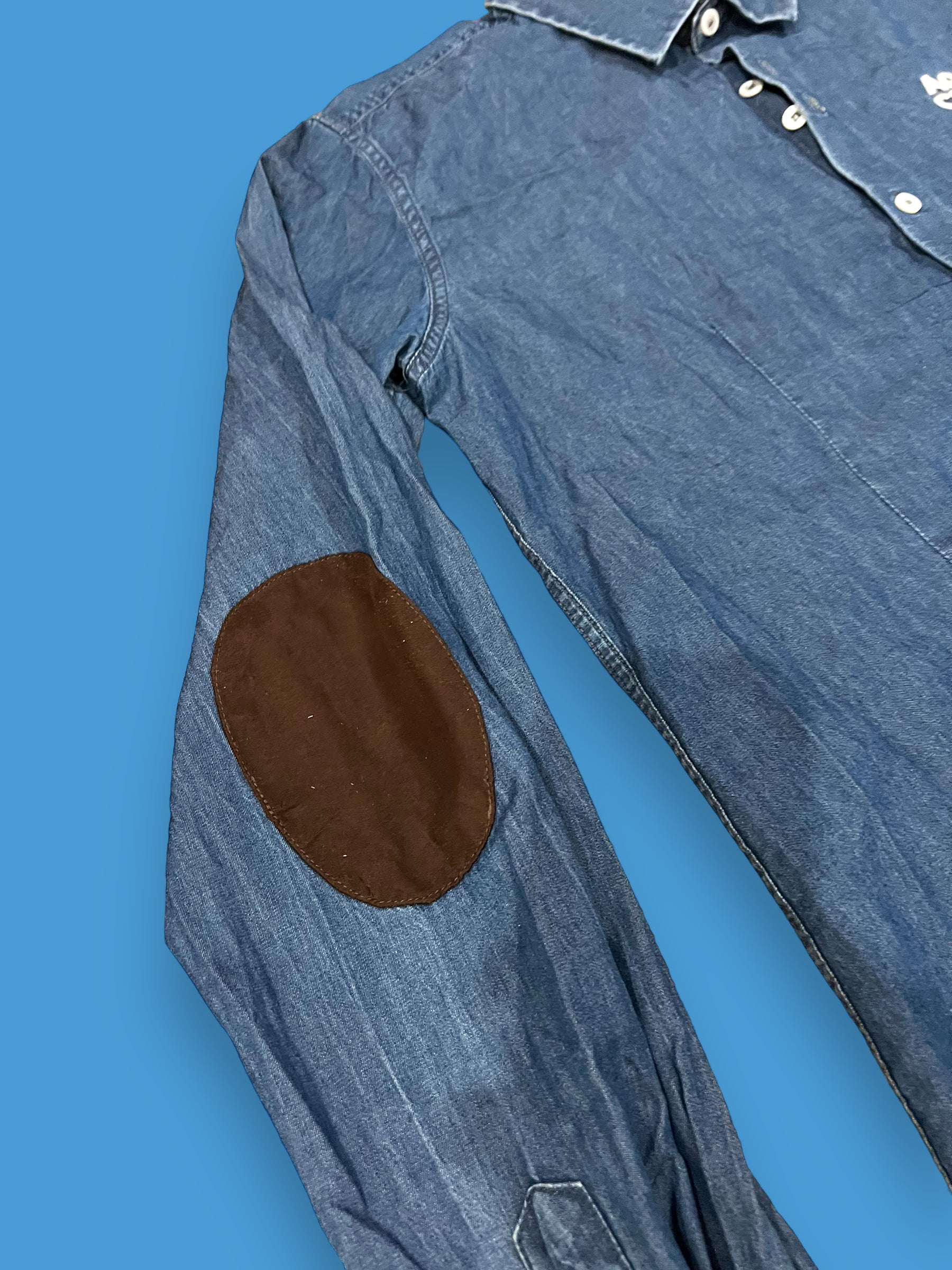 Casual Denim Shirt | Marine de Savoie | AG2R Citroen | Pro Cycling Kit