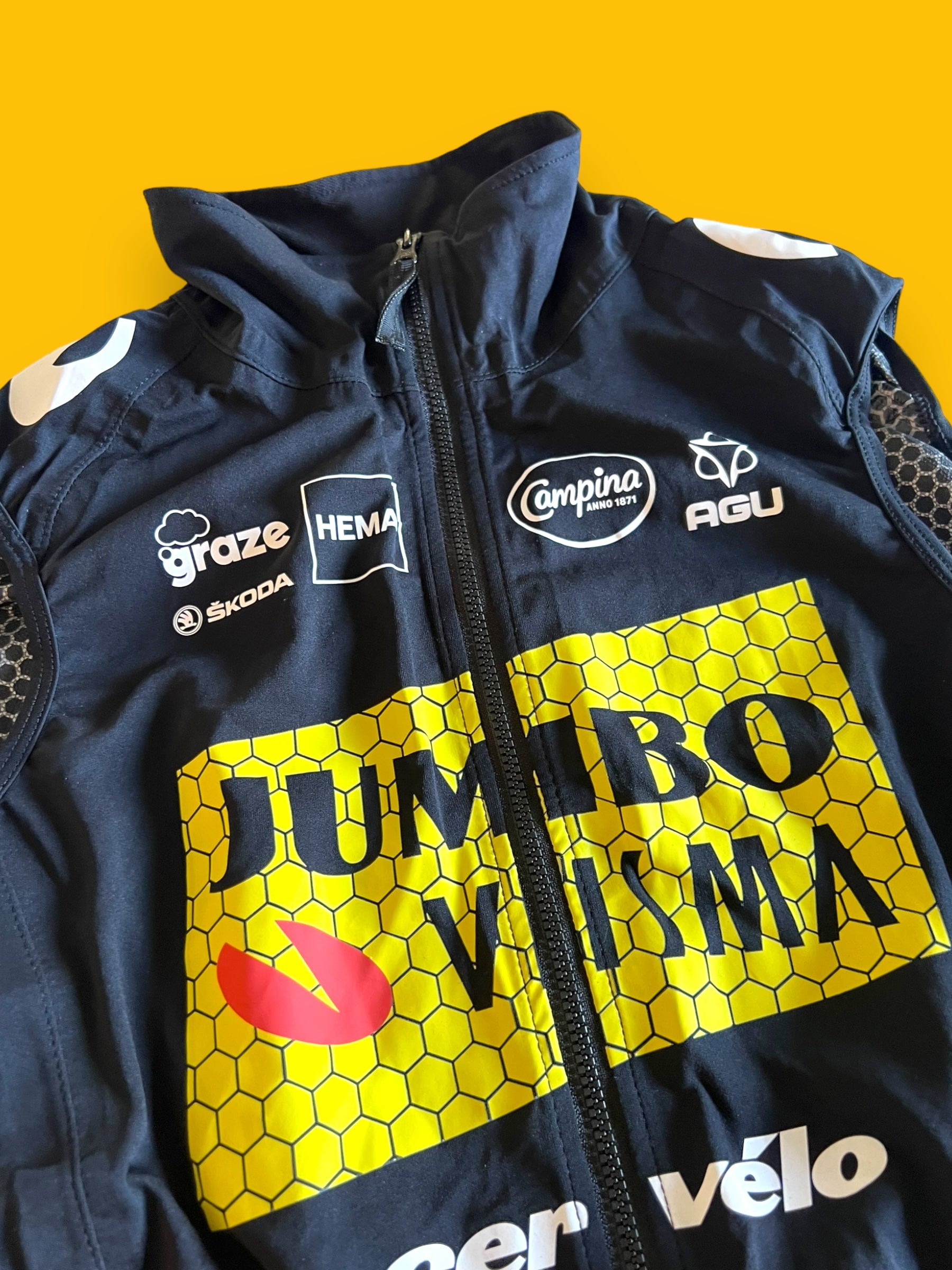 Rain Vest / Gilet Waterproof | Agu | Jumbo Visma | Pro Cycling Kit