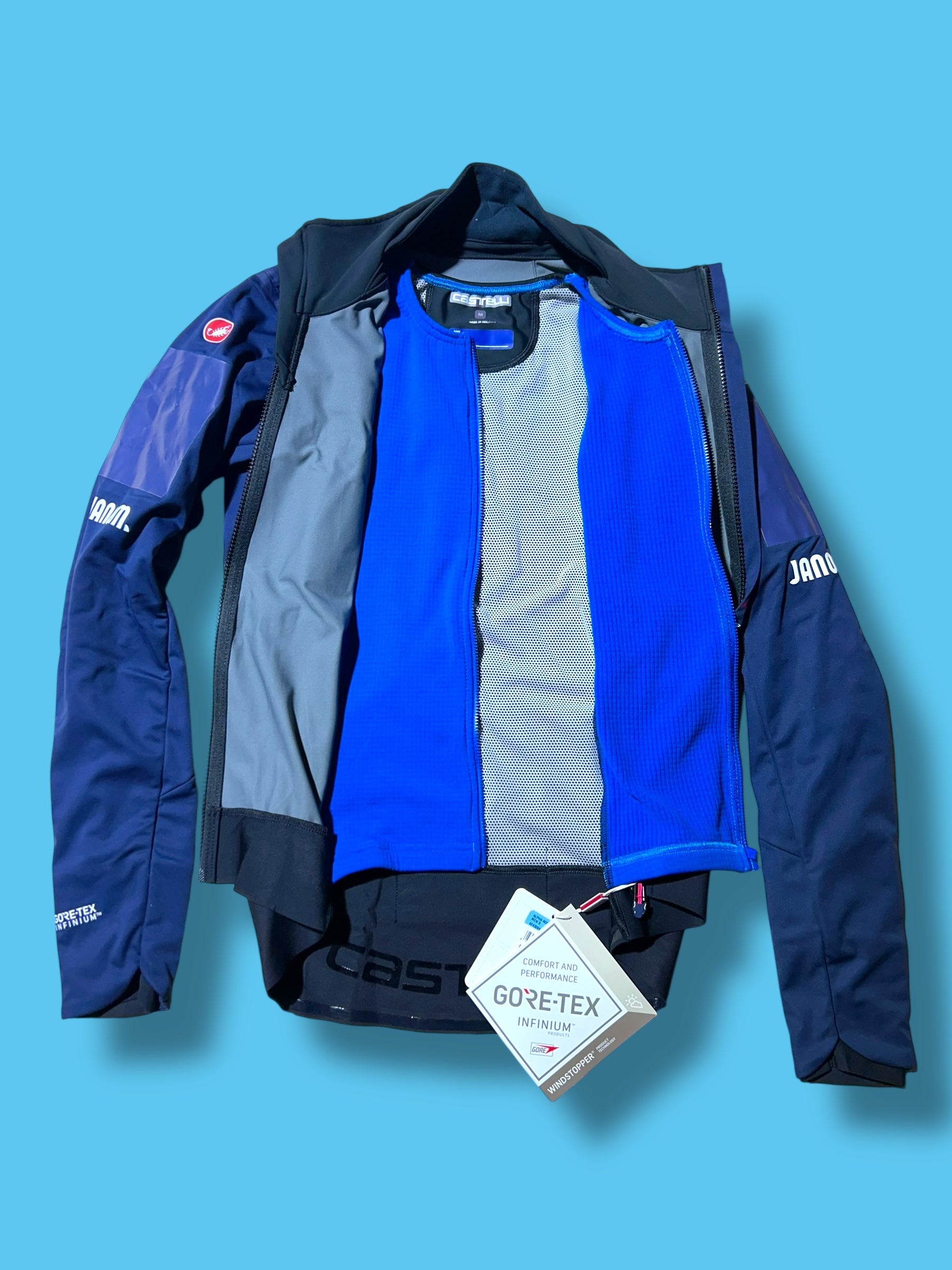 Alpha RoS Jacket Winter Thermal Winter Rain | Castelli | Soudal Quick-Step| Pro Cycling Kit