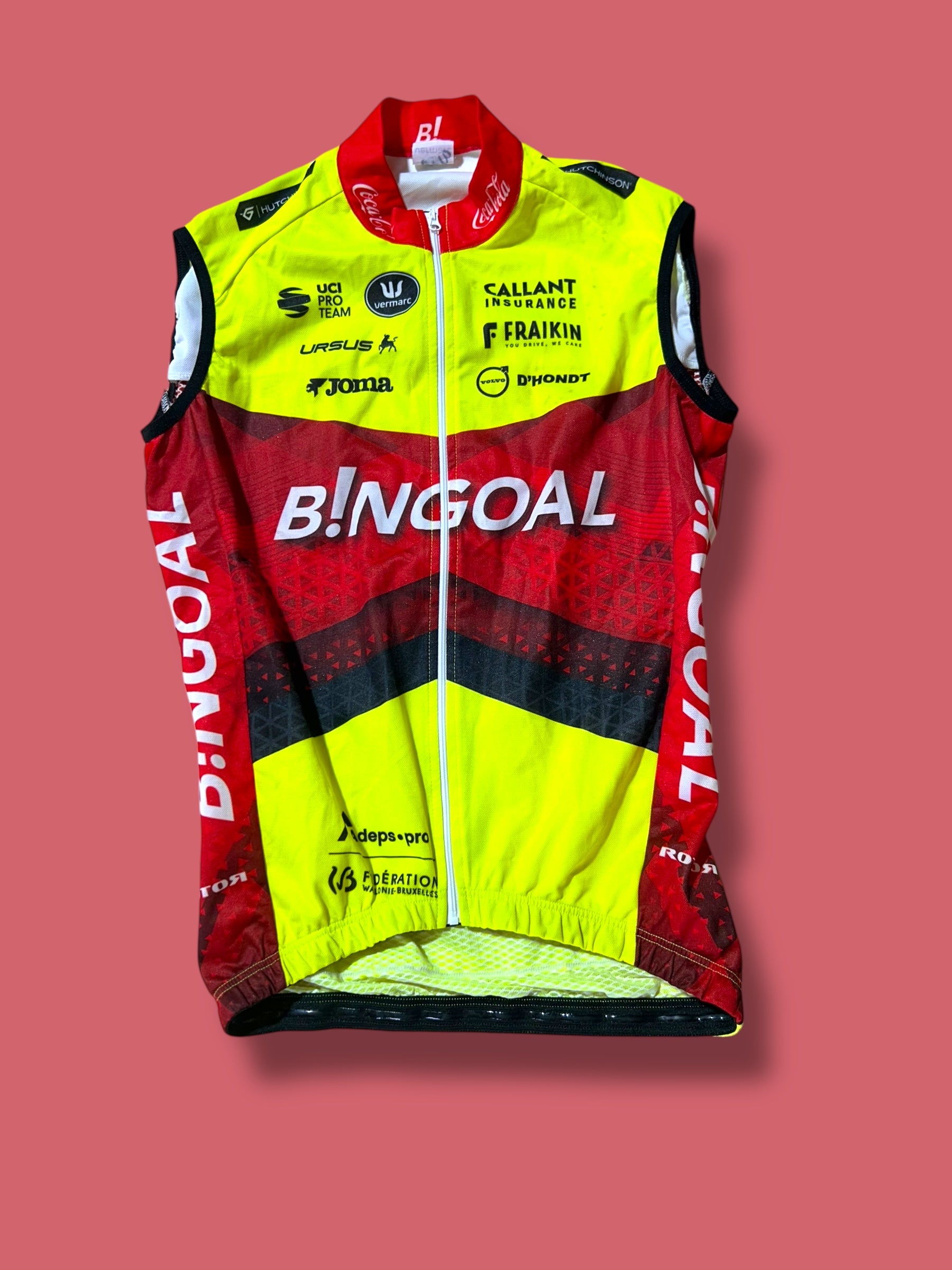 Aero Jersey, Bib Shorts, Vest Bundle| Bingoal Vermarc| Pro Cycling Kit