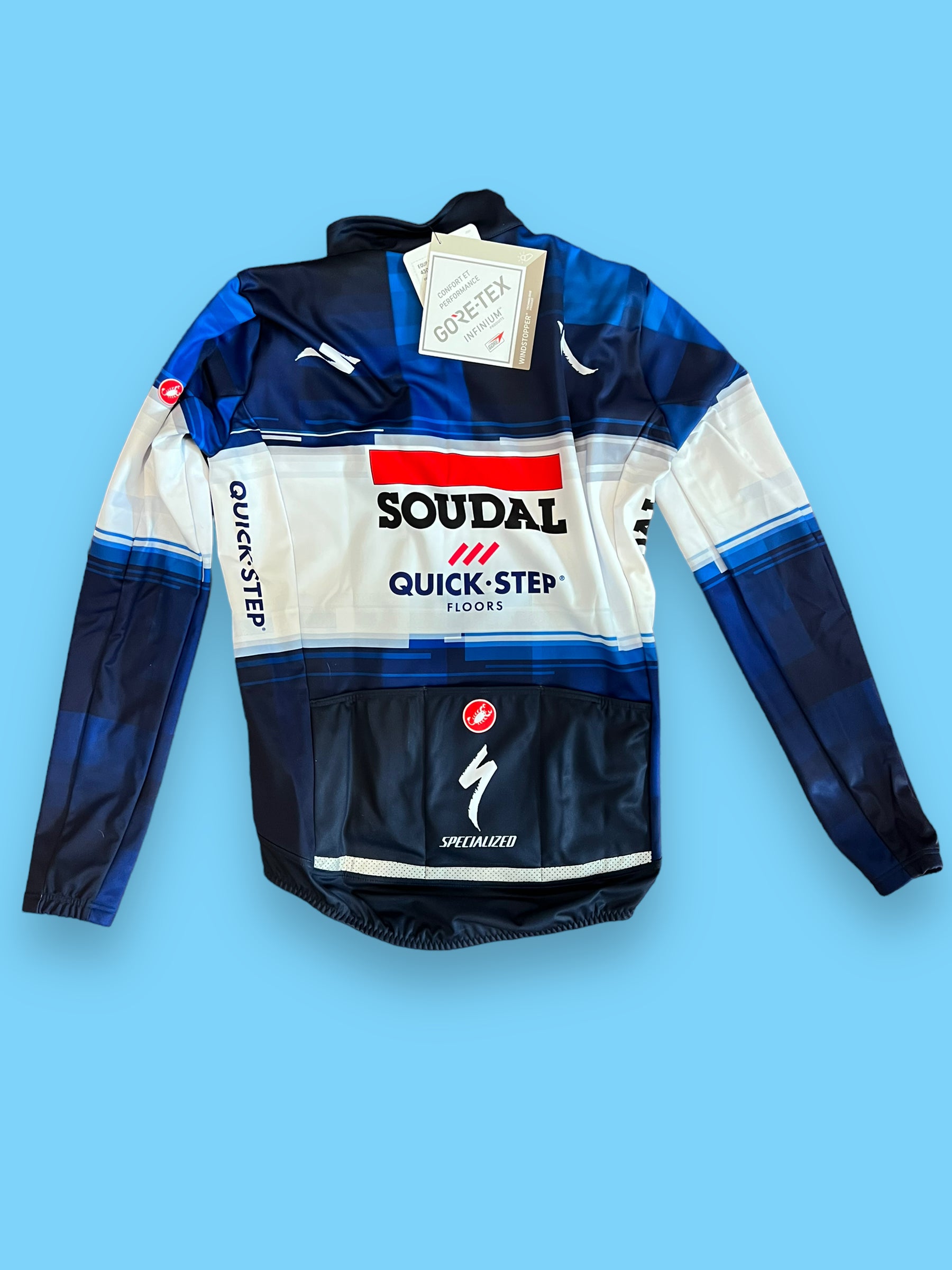 Deep Winter Jacket Thermal Gore-Tex | Castelli | Quick-Step Alpha Vinyl | Pro Cycling Kit