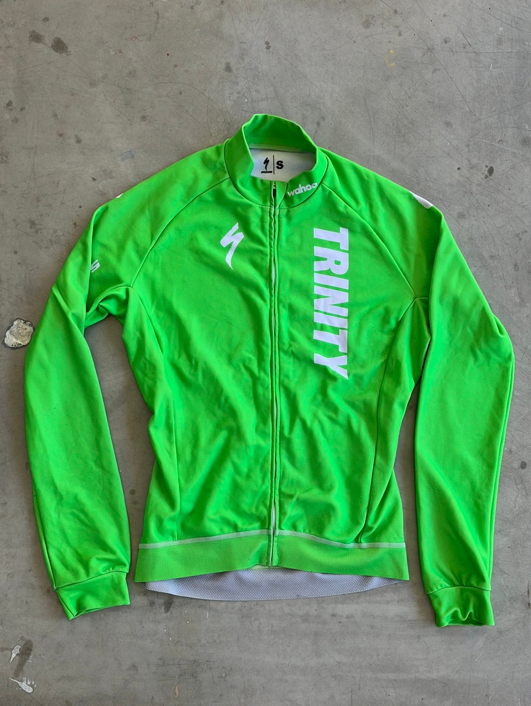 Trinity Specialized | Specialized Thermal Winter Jersey | S | Green | Pro-Issued Pro Team Kit