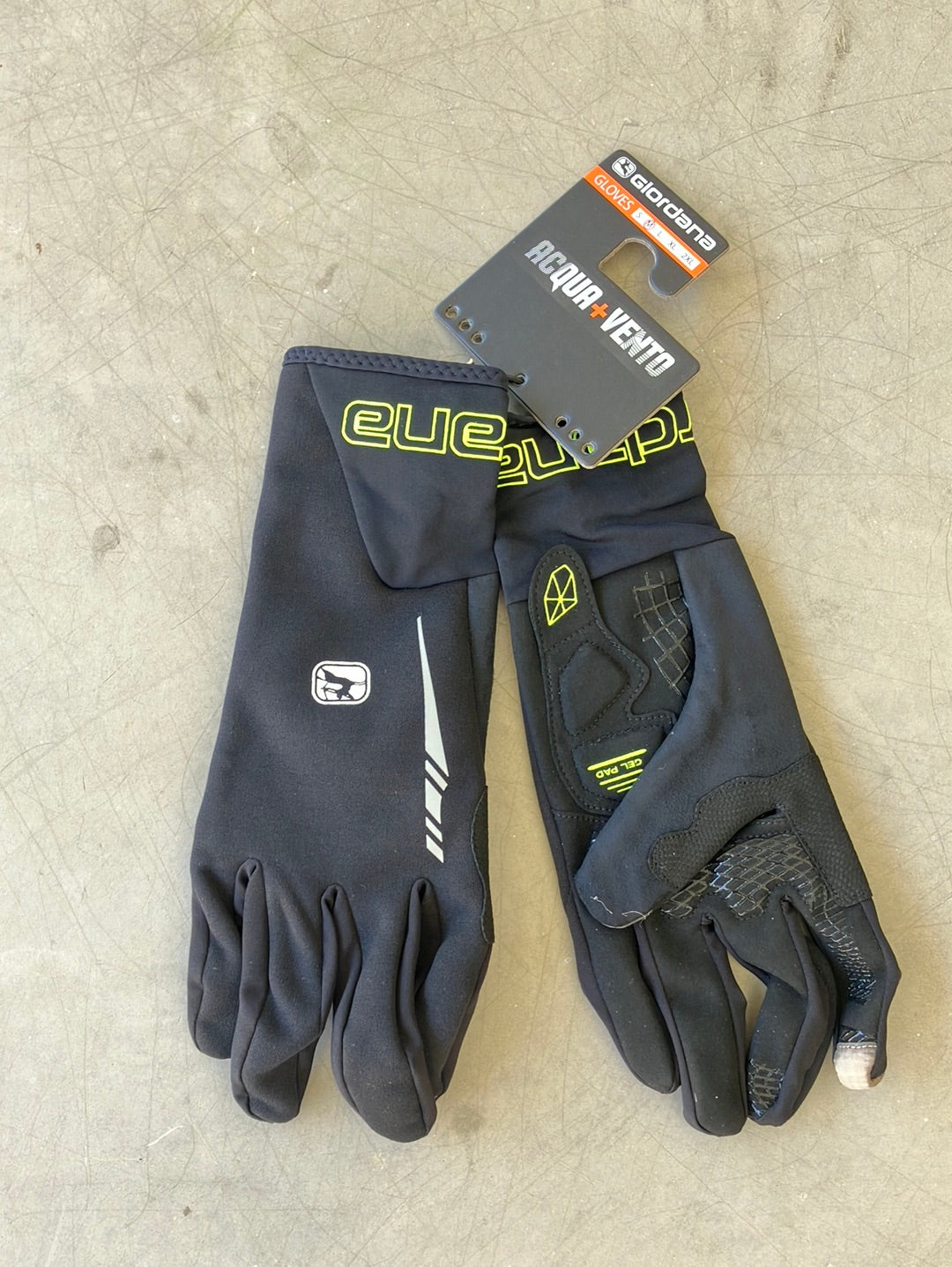Thermal Winter Gloves Long FInger | Giordana | Mitchelton Scott | Pro Cycling Kit