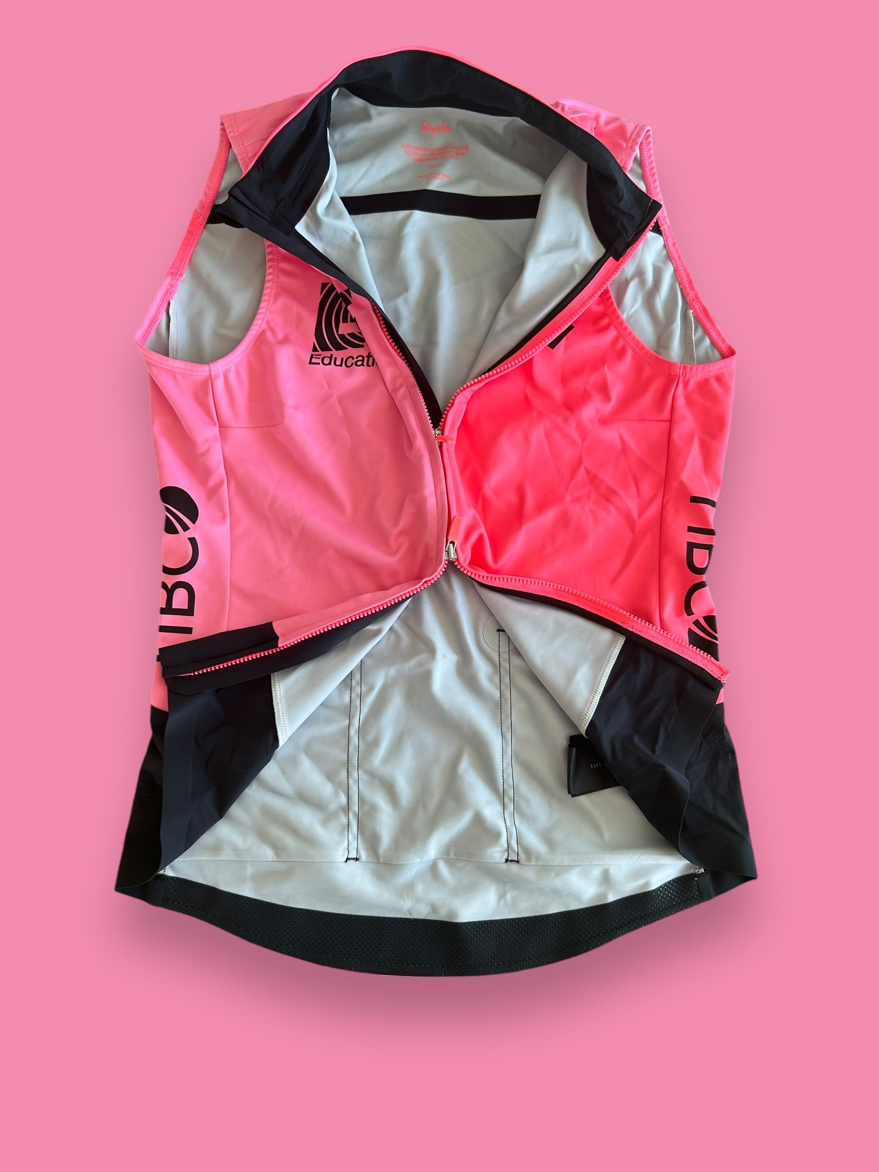 Winter Gore Tex Infinium Windstopper Thermal Vest Womens | Rapha Pro Team | EF Education First | Pro Cycling Kit