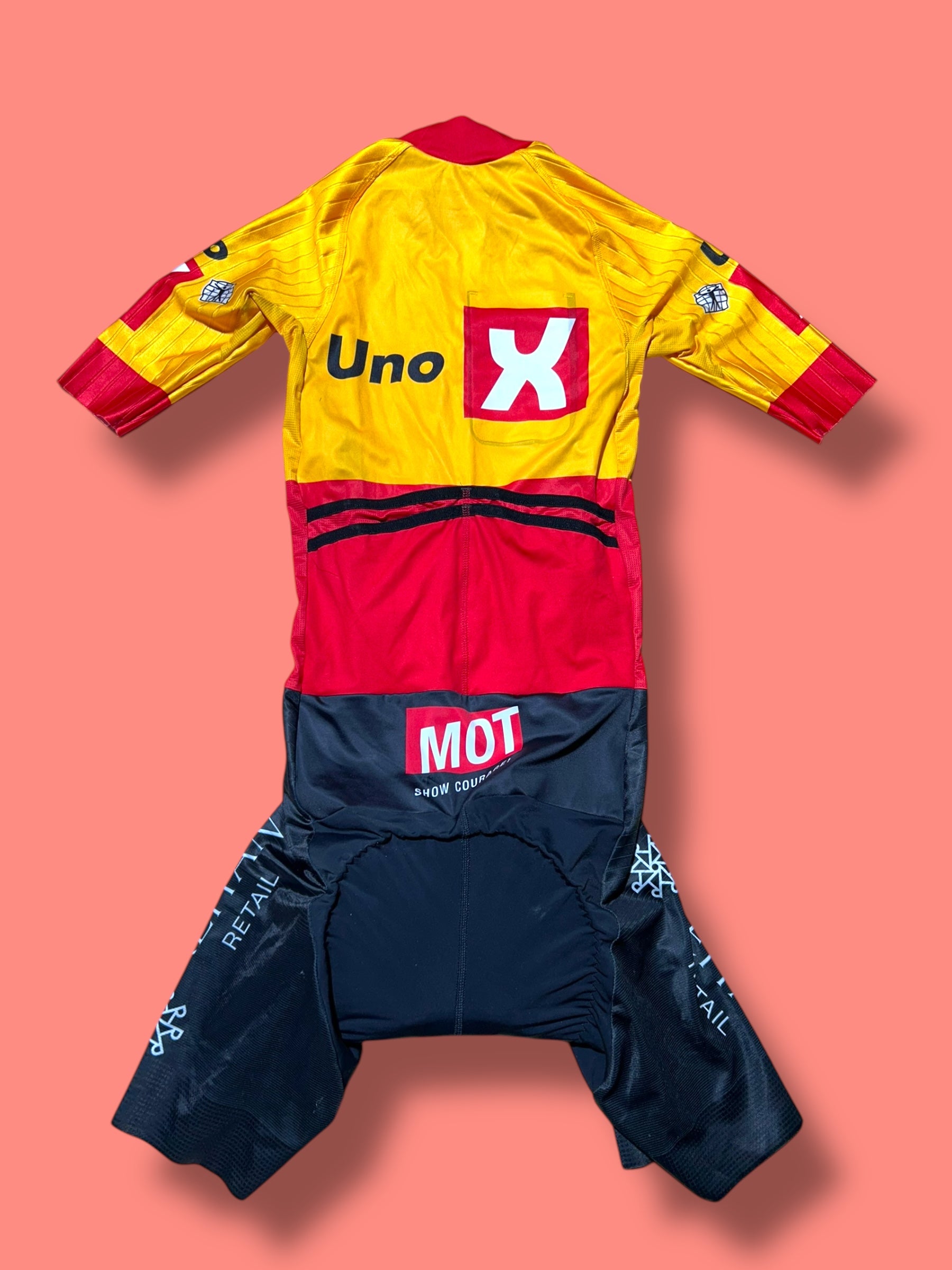 Epic Stratos Aerosuit Road Suit Racing|Uno-X Bioracer| Pro Cycling Kit