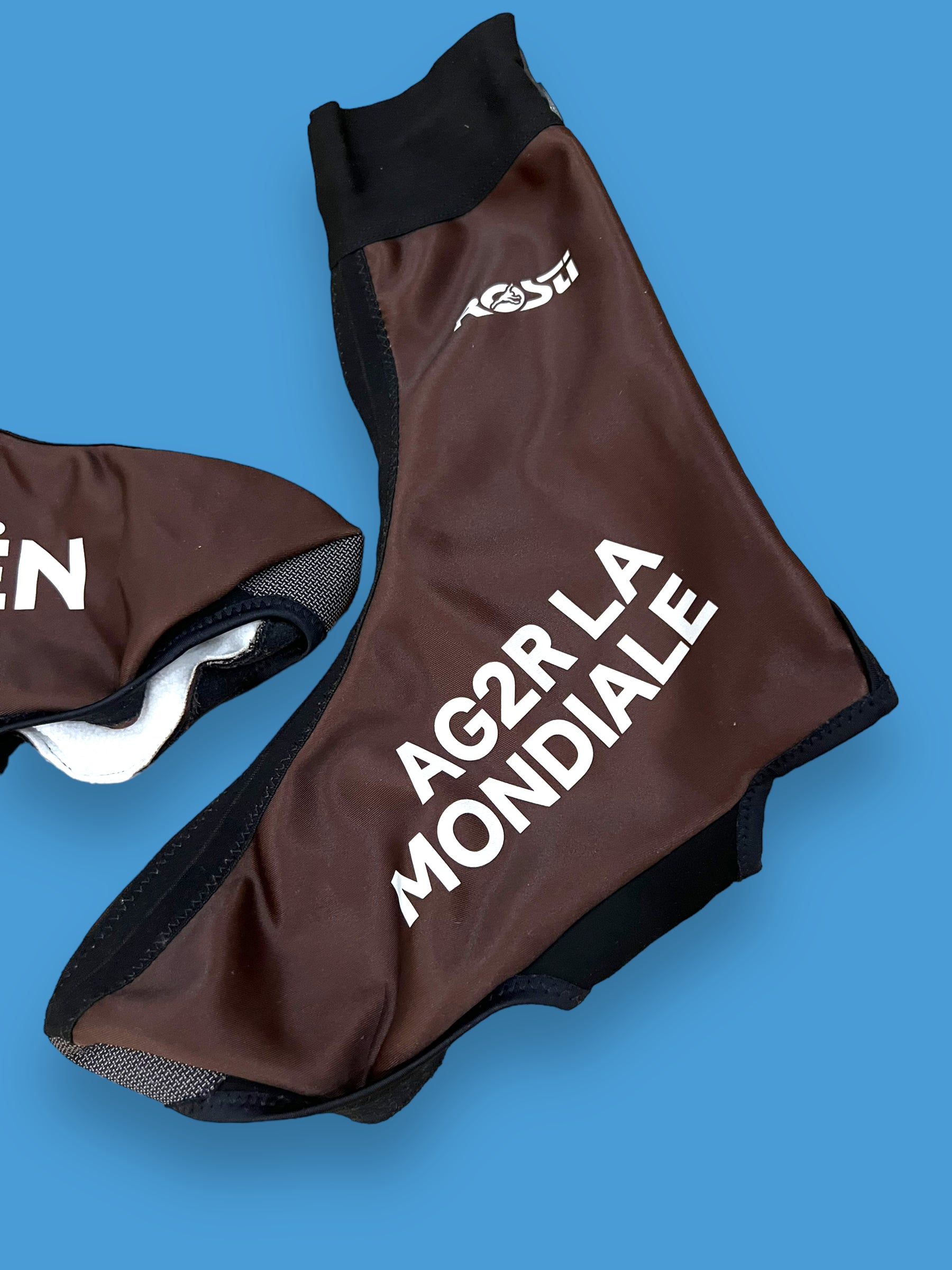 Winter Thermal Shoe Covers | Rosti | AG2R La Mondiale | Pro Cycling Kit