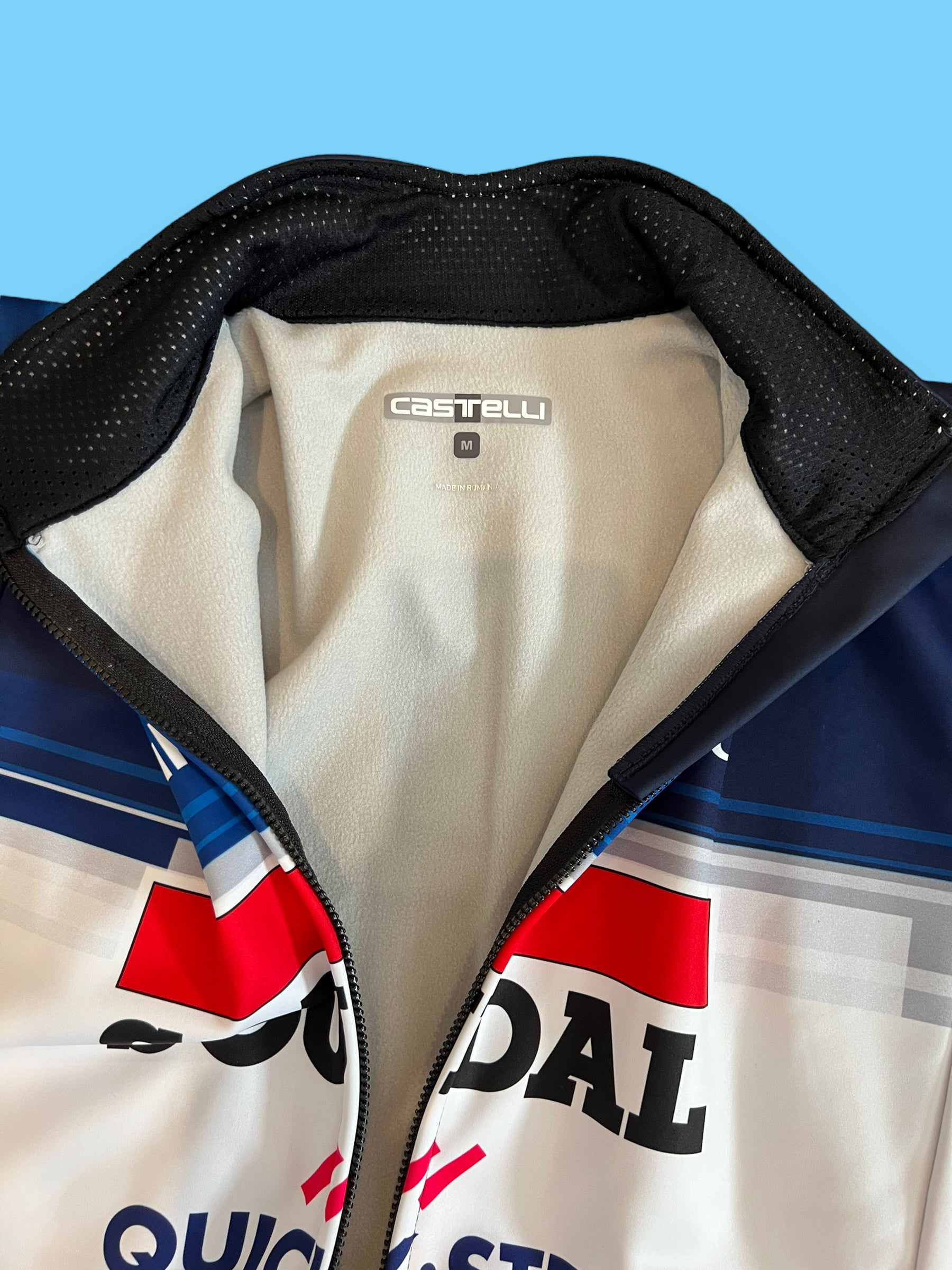 Deep Winter Jacket Thermal Gore-Tex | Castelli | Quick-Step Alpha Vinyl | Pro Cycling Kit