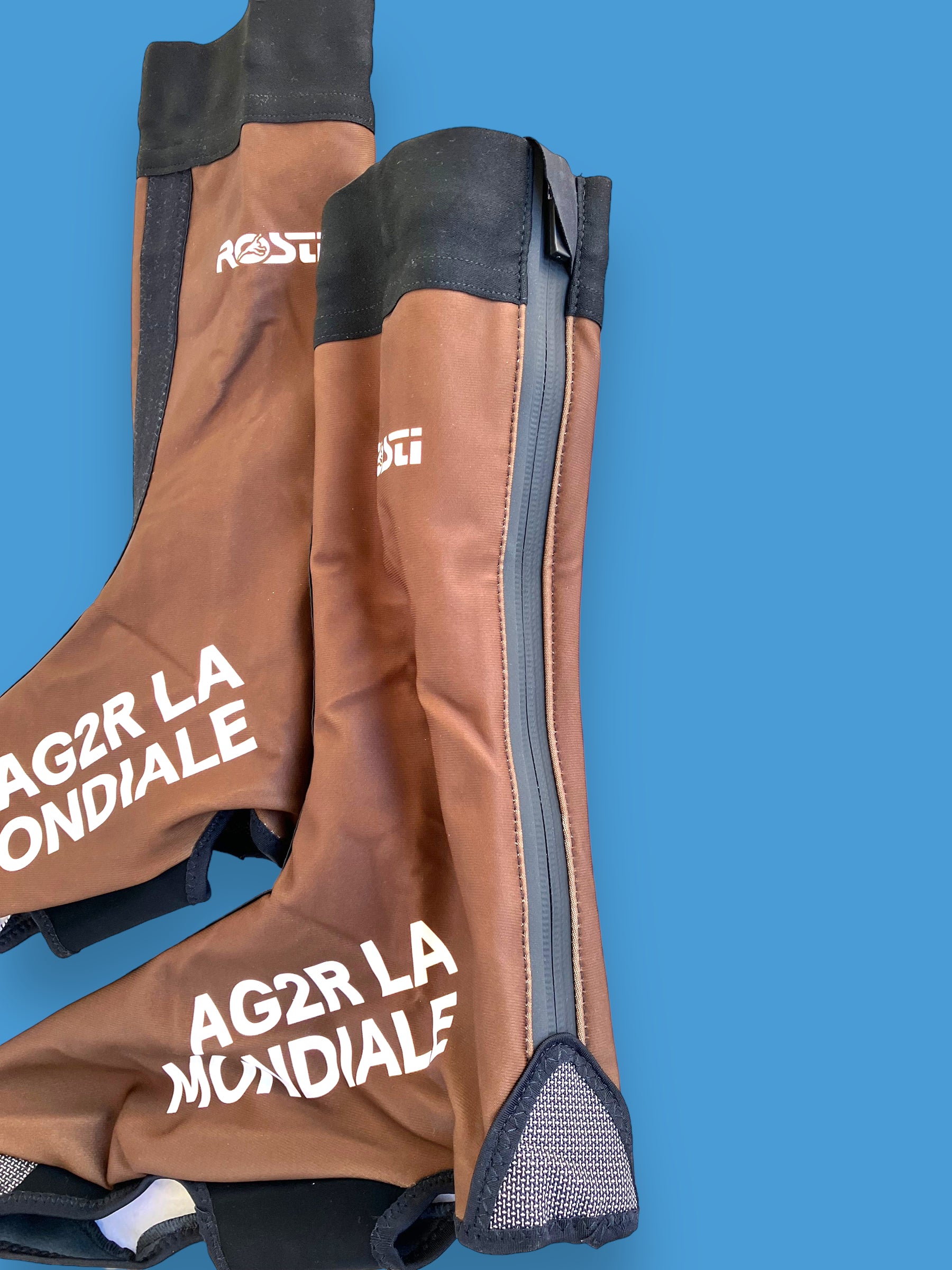 Winter Thermal Shoe Covers | Rosti | AG2R La Mondiale | Pro Cycling Kit