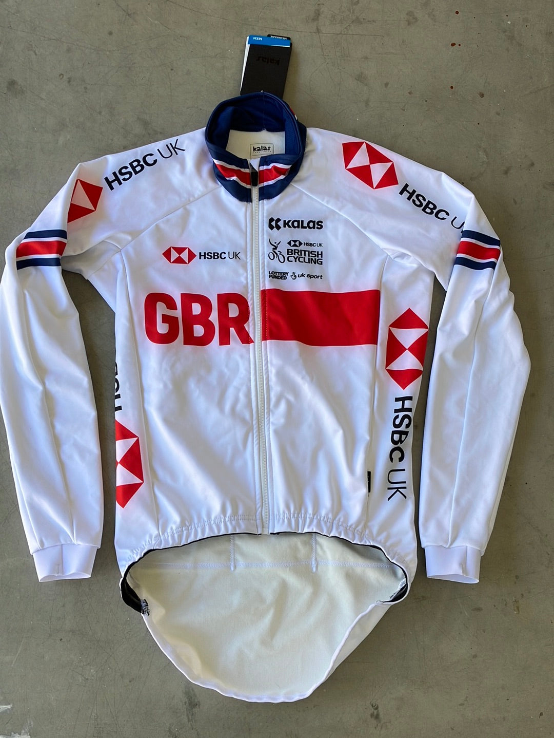 Long Sleeve Gabba Jersey / Thermal Winter Cycling Jacket | Kalas | Team GB Great Britain - British Cycling GBR | Pro Cycling Kit