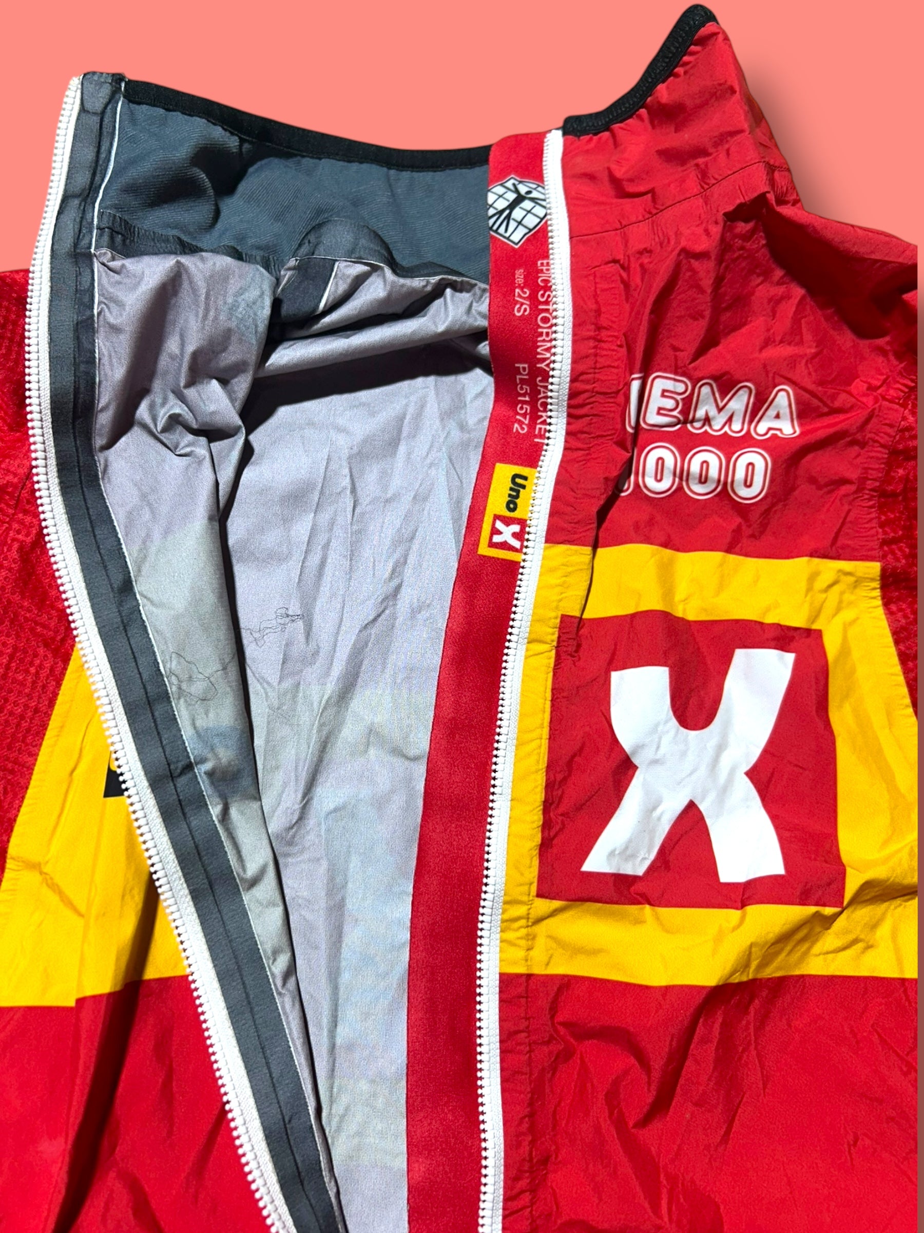Epic Stormy Rain Jacket Winter Racing|Uno-X Bioracer| Pro Cycling Kit