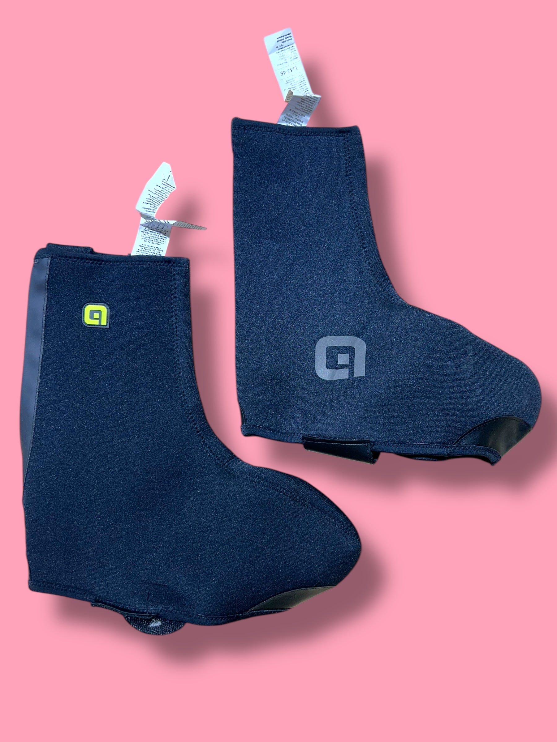 Neoprene Shoe Covers Warmers Race Rider Issued |Hagens Bermans Ale| Pro Cycling Kit