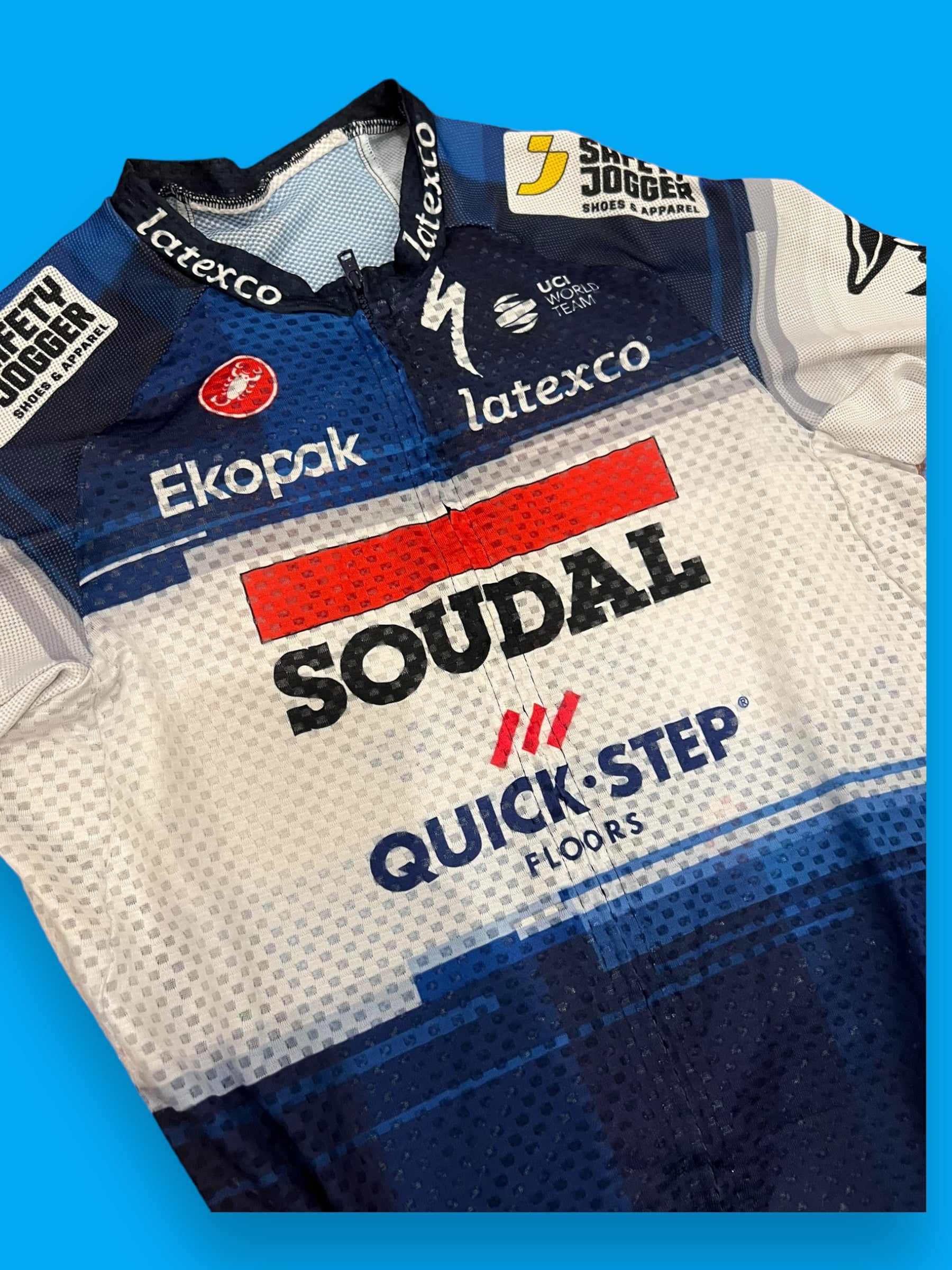 Summer Aero Road Suit Super Leggera | Castelli | Quick-Step Alpha-Vinyl / Soudal | Pro Cycling Kit