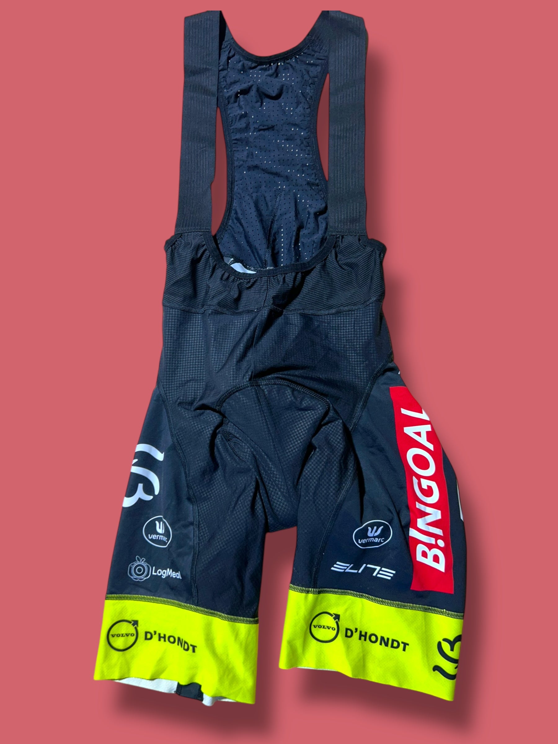 Bib Shorts Team Rider Issued| Bingoal Vermarc| Pro Cycling Kit