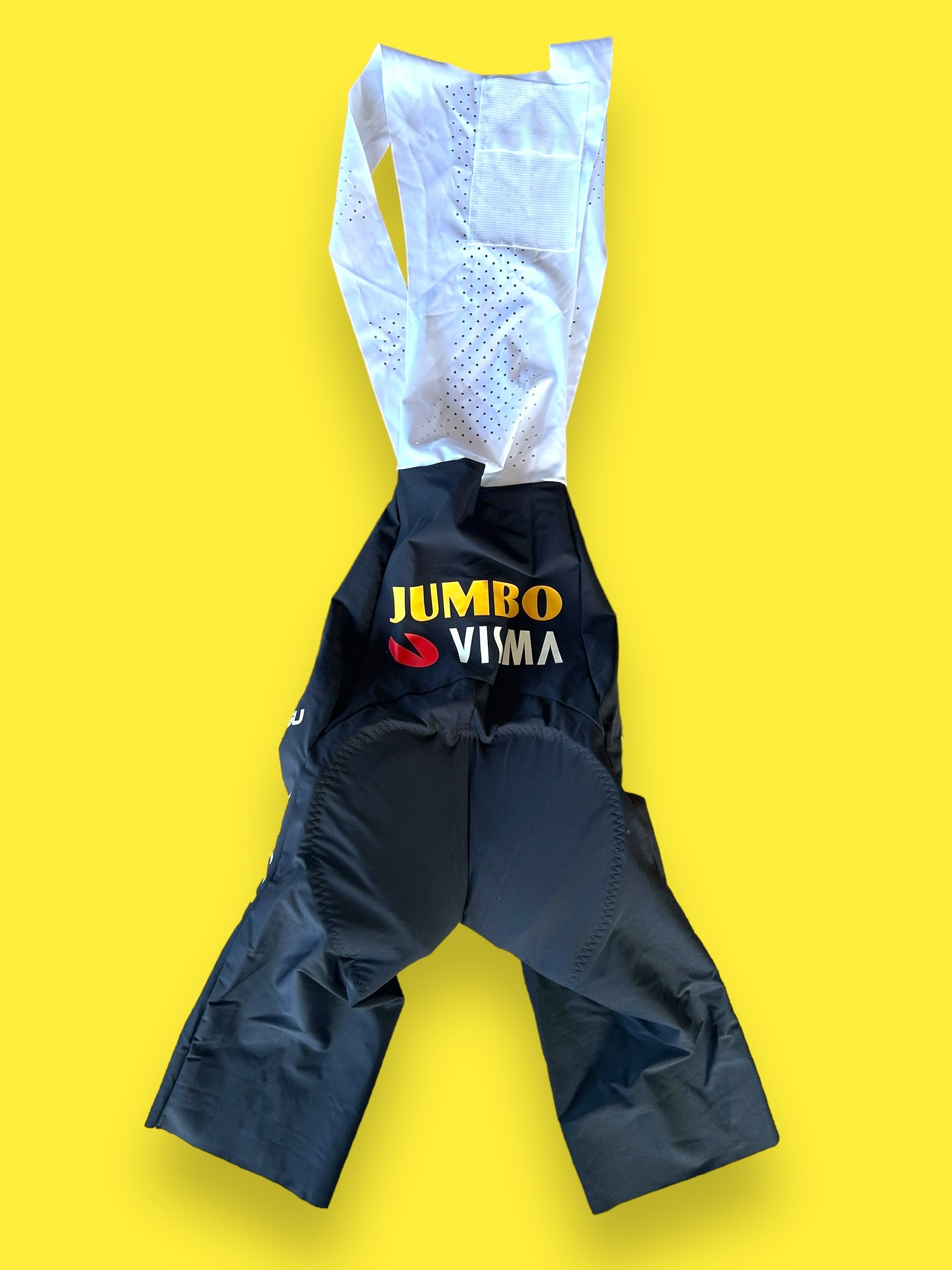 Race-Issued Bib Shorts| Agu | Jumbo Visma | Pro Cycling Kit