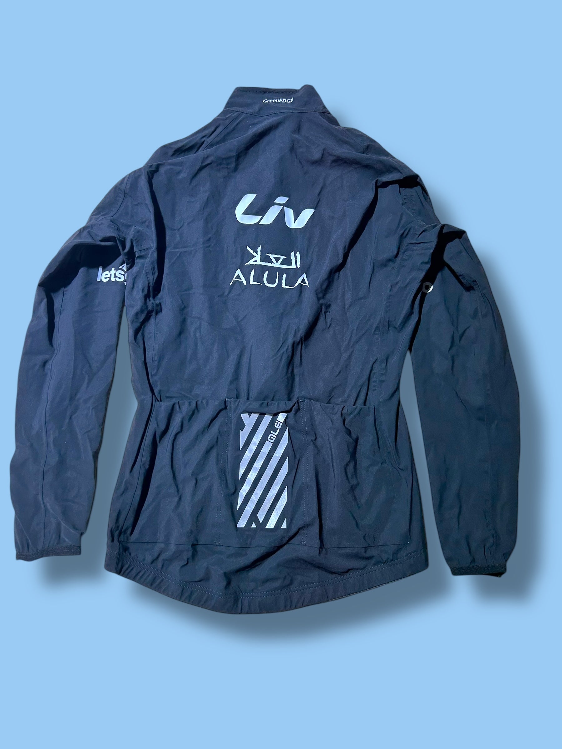 Rain Jersey Winter Waterproof Long Sleeve Klimatik Racing Packable Womens| Ale | Jayco Alula| Pro Cycling Kit