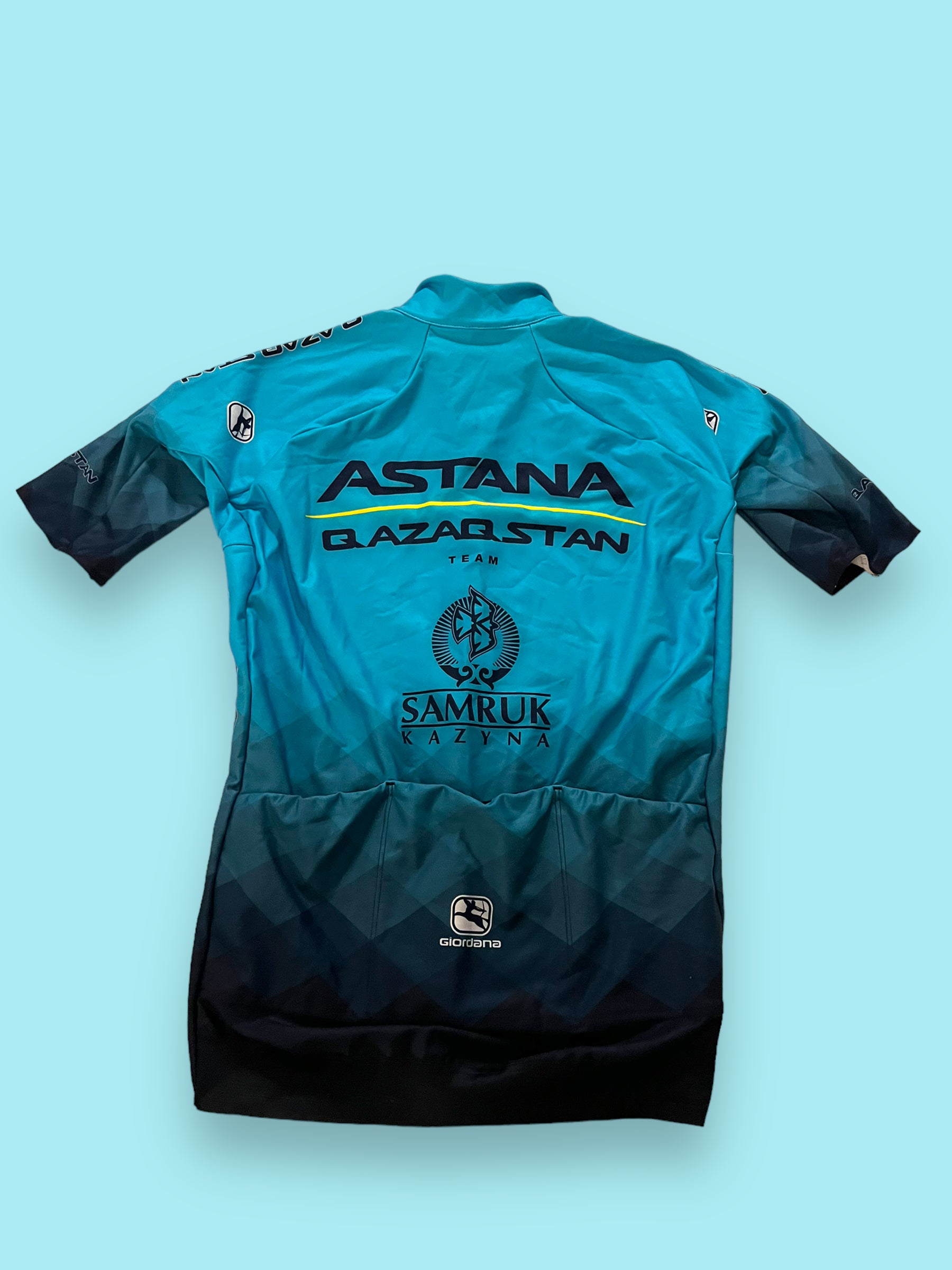 Short Sleeve Jersey Thermal Winter G-Shield | Giordana | Astana | Pro Cycling Kit