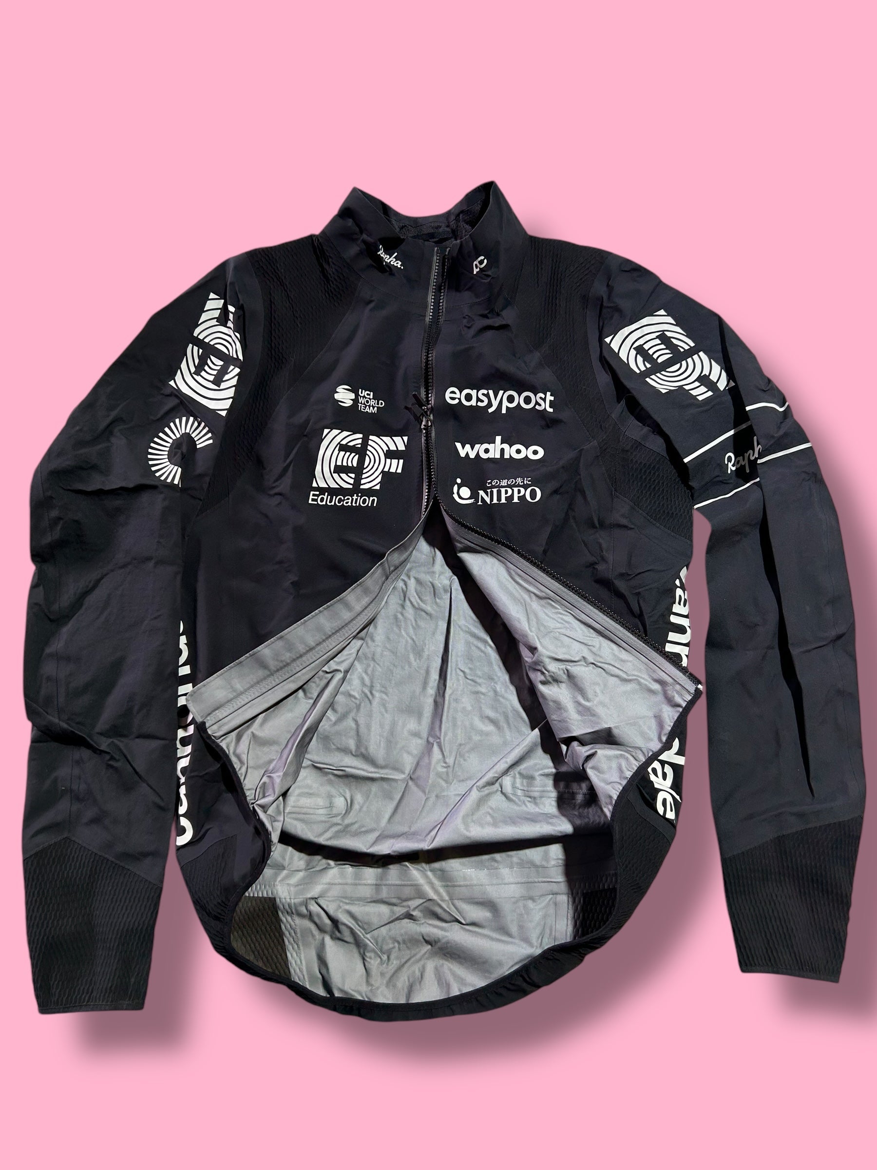 Gore Tex Rain Jacket Women's Winter New Style | Rapha Pro Team Women | EF Education First | Pro Cycling Kit