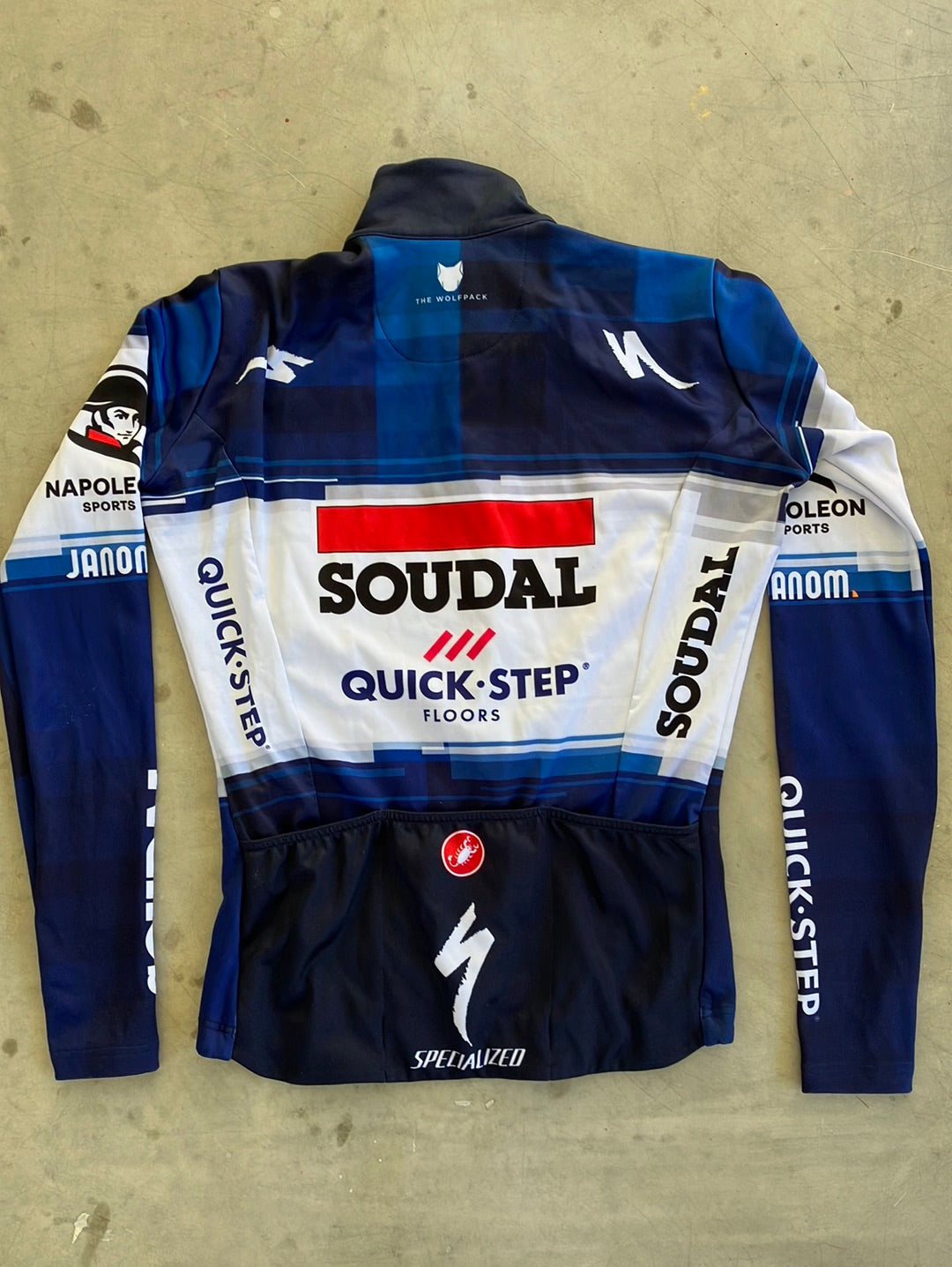 Winter Jersey Thermal Long Sleeve | Castelli | Soudal / Deceuninck Quick-Step | Pro-Issued Cycling Kit