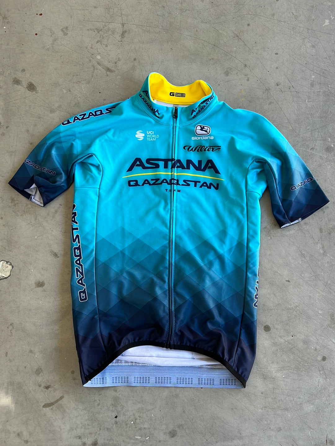 Short Sleeve Jersey Thermal Winter G-Shield | Giordana | Astana | Pro Cycling Kit