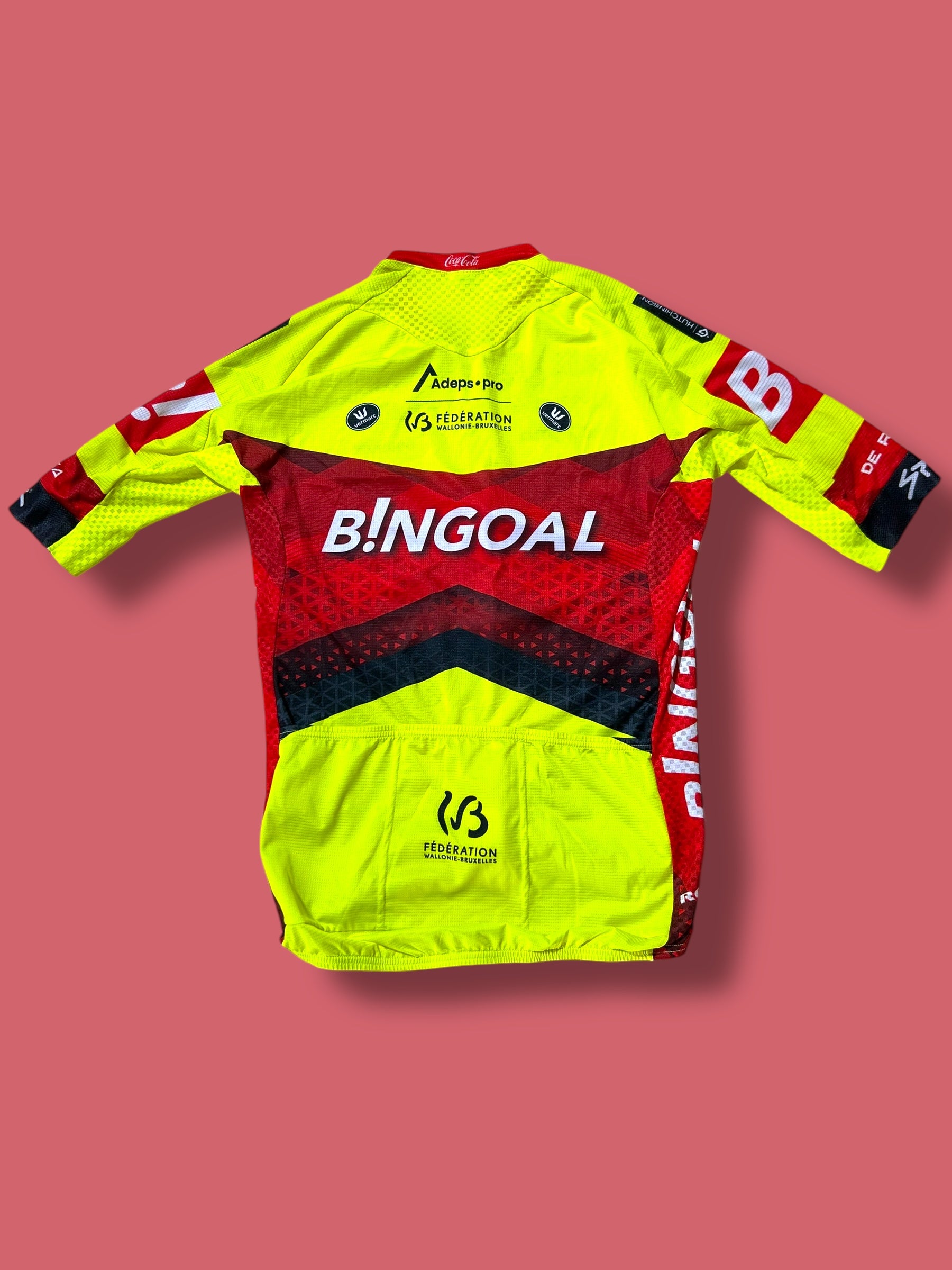 Aero Jersey, Bib Shorts, Vest Bundle| Bingoal Vermarc| Pro Cycling Kit